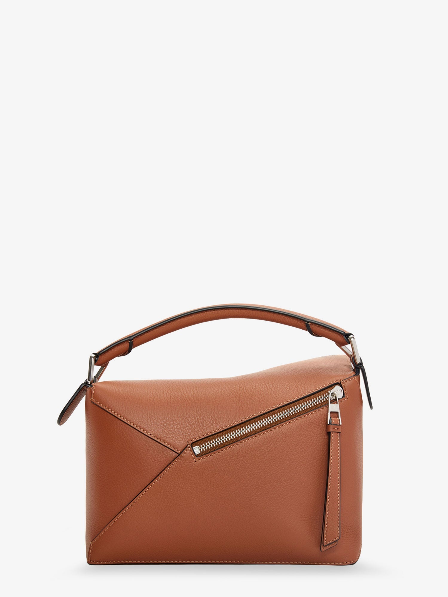Loewe Women Puzzle Edge Leather Handbag With Engraved Anagram Logo LOEWE