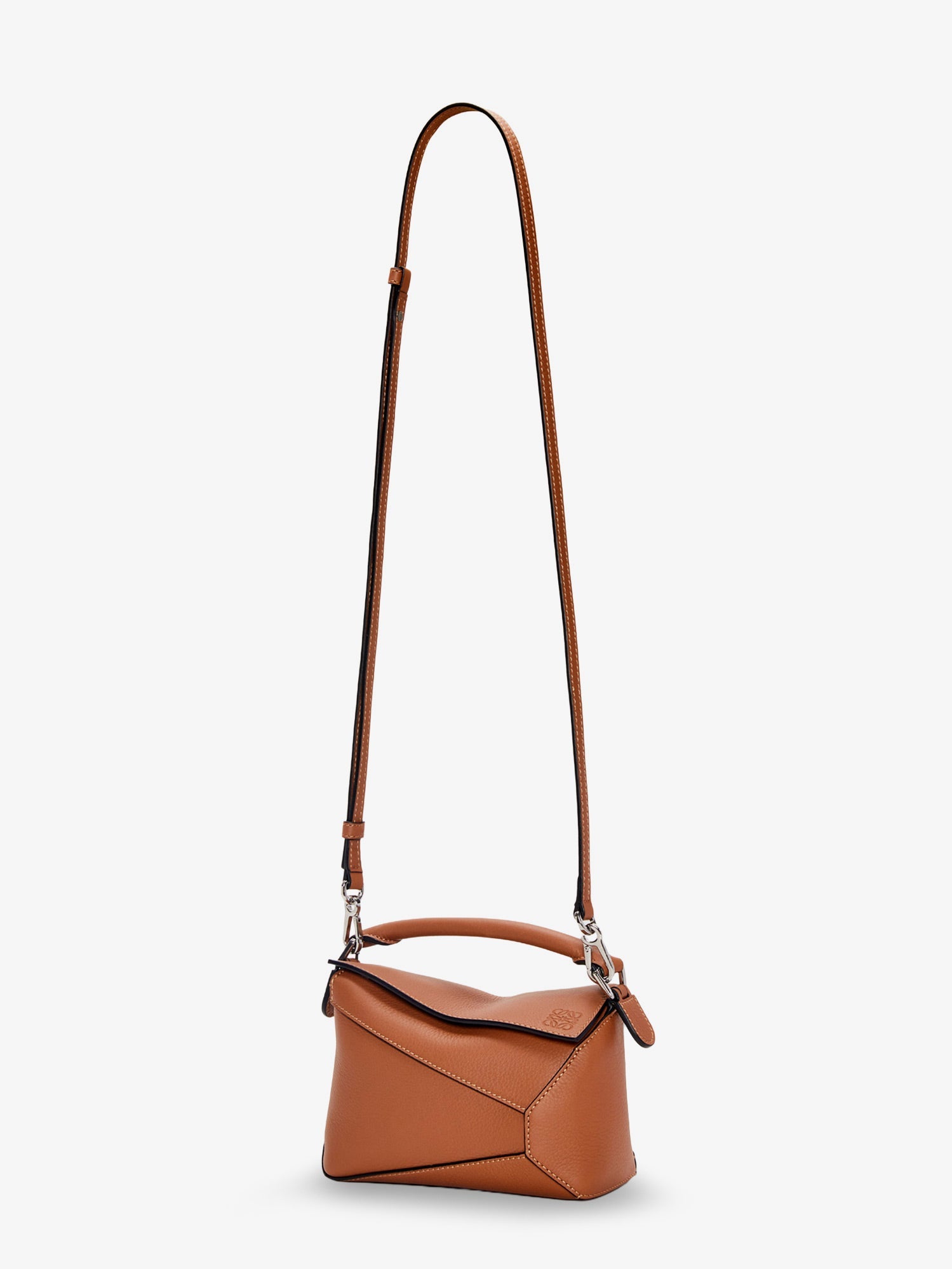 Loewe Women Puzzle Edge Leather Crossbody Bag LOEWE