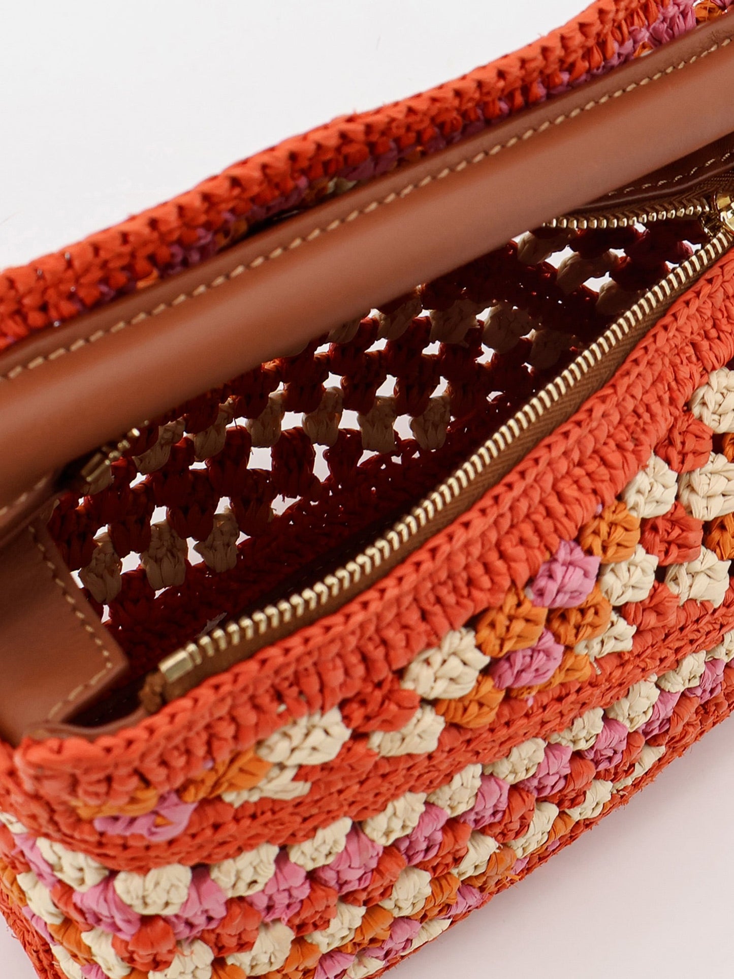 Loewe Women Paula's Ibiza-Puzzle Edge Multicolor Crochet Handbag LOEWE