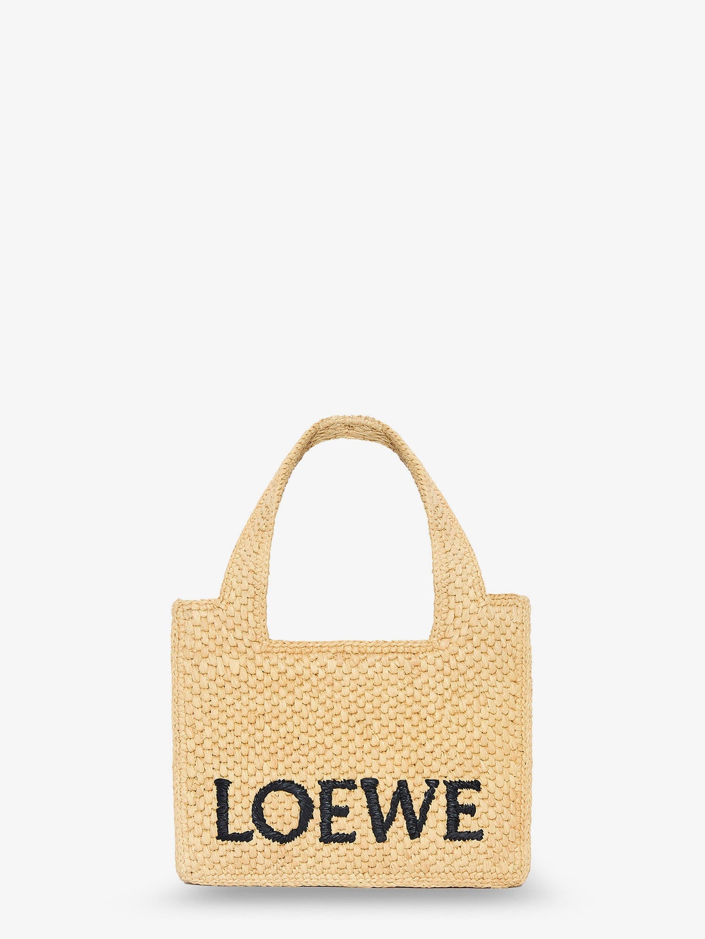 Loewe Women Paula's Ibiza -Loewe Front Mini Raffia Handbag LOEWE