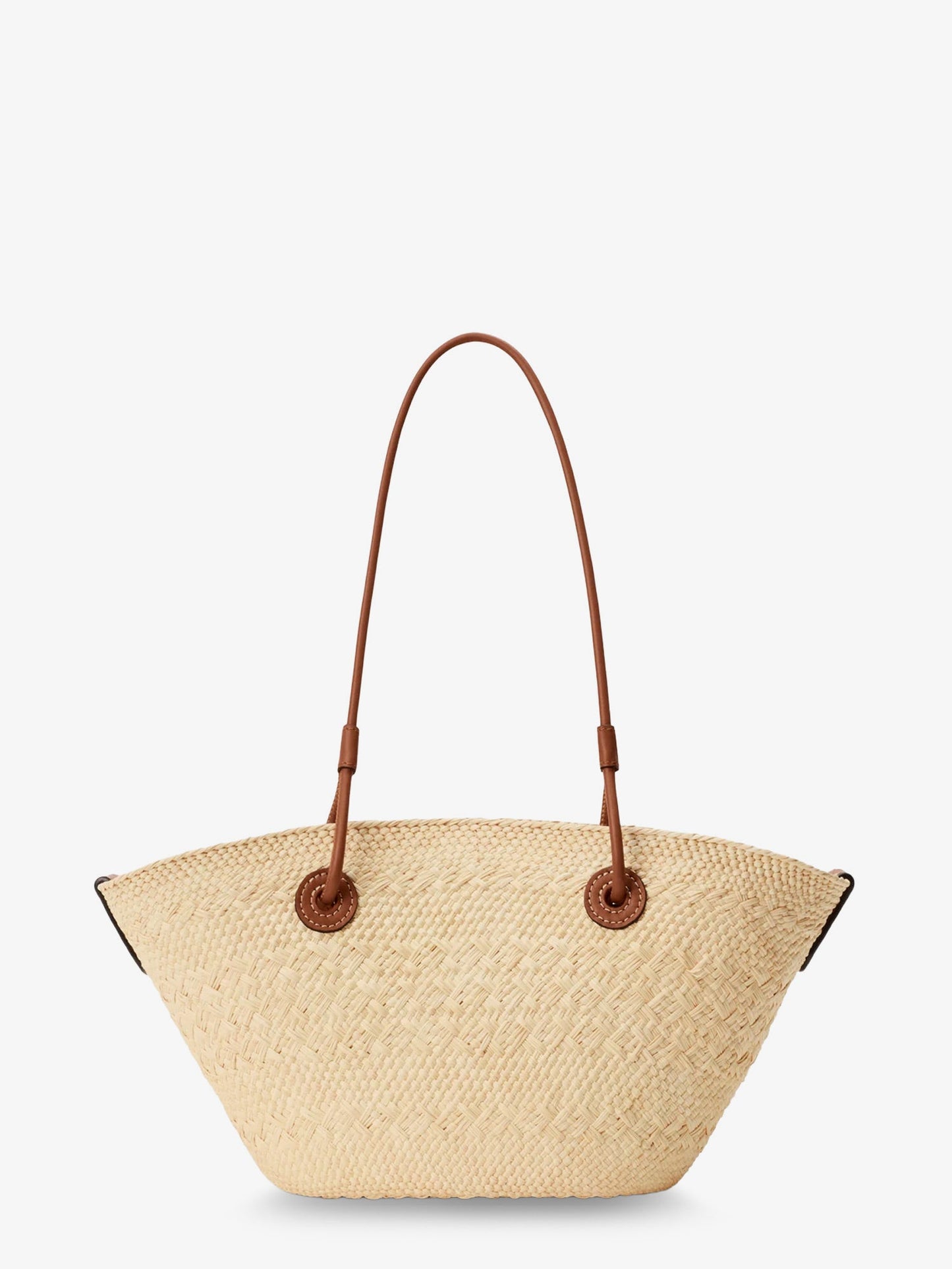 Loewe Women Paula's Ibiza Anagram Palm Leaf And Leather Shoulder Bag LOEWE