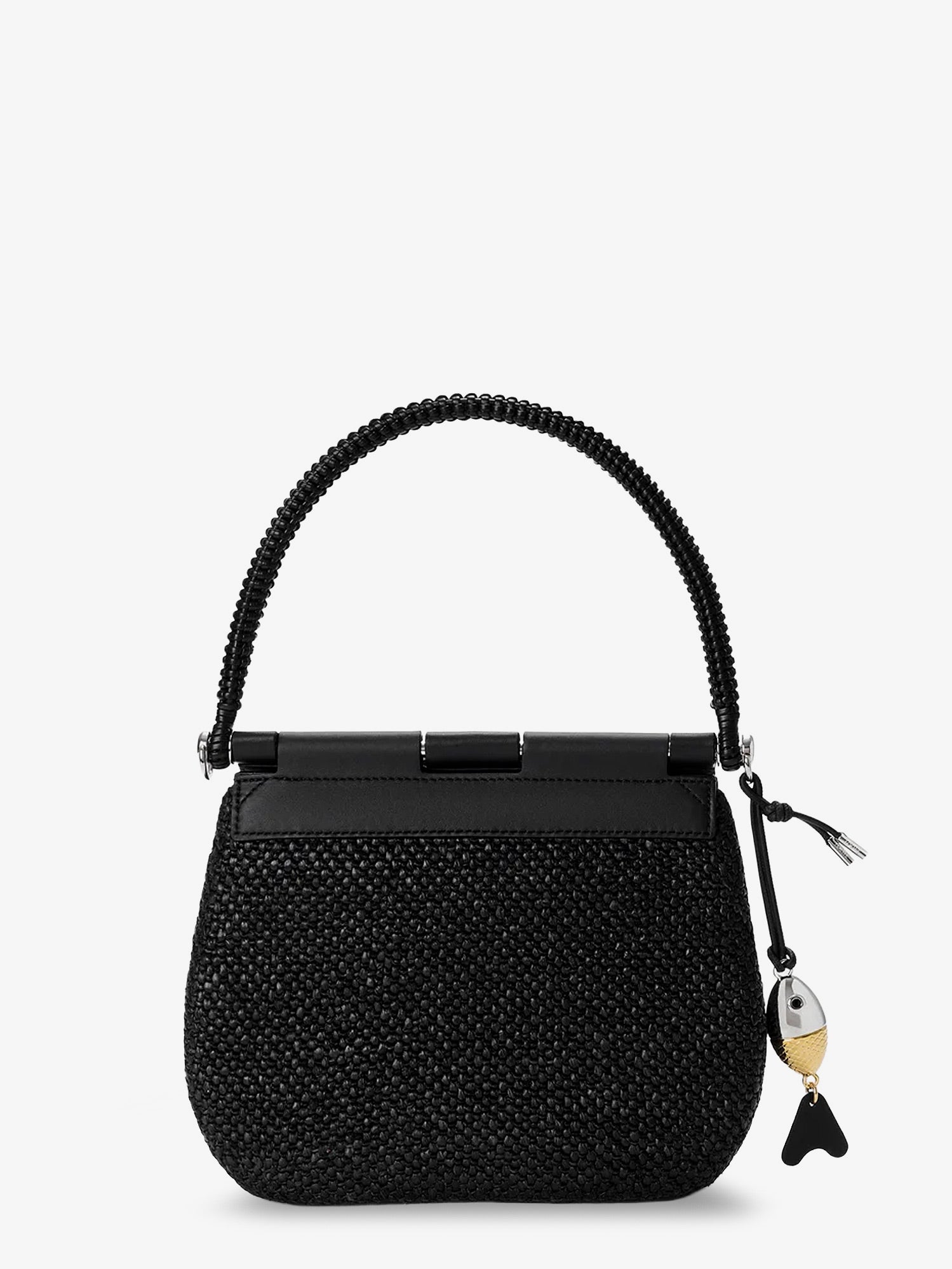 Loewe Women Paula's Ibiza -Pescador Raffia And Leather Handbag LOEWE
