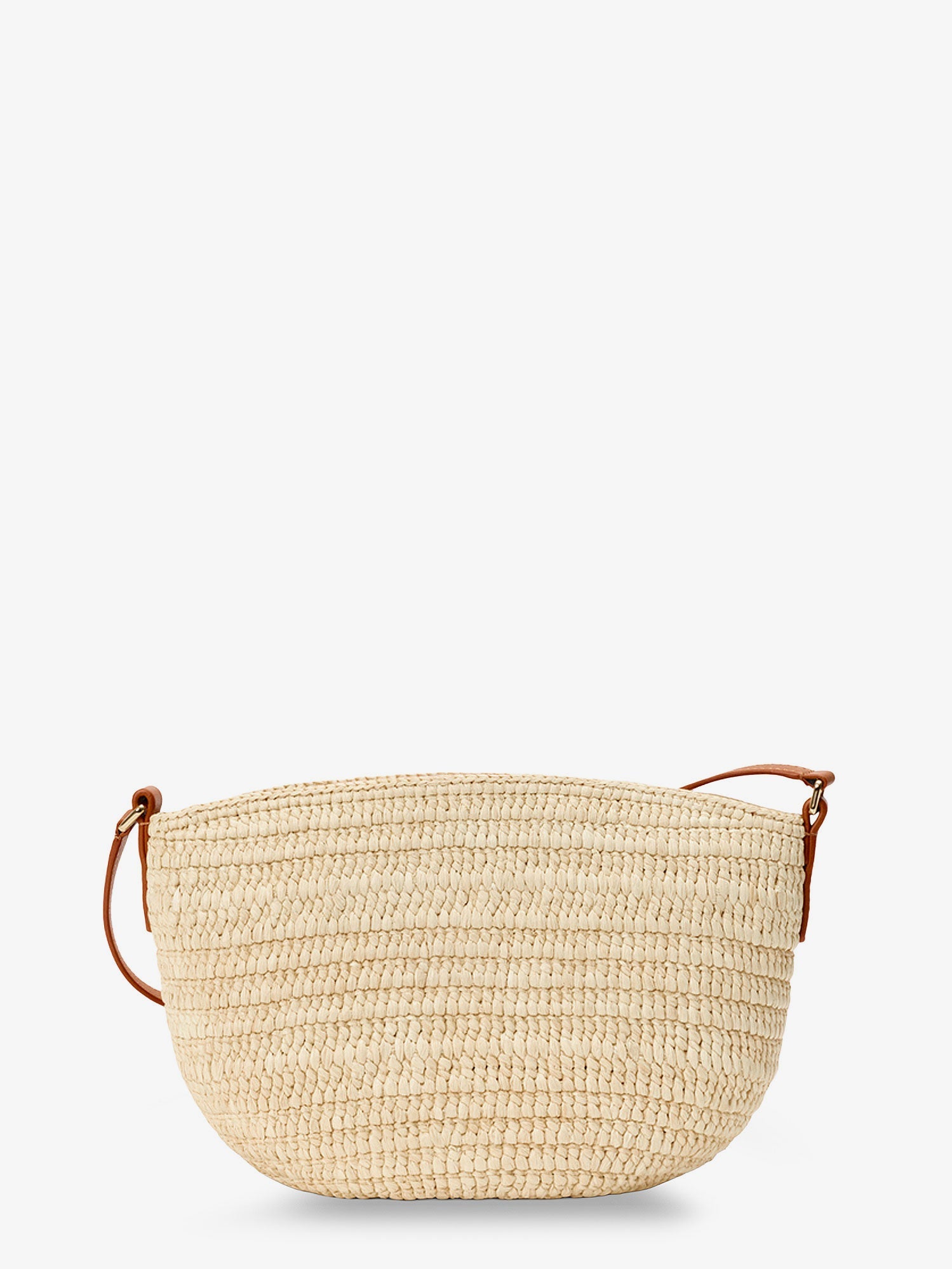 Loewe Women Paula's Ibiza -Eclipse Raffia And Leather Crossbody Bag LOEWE