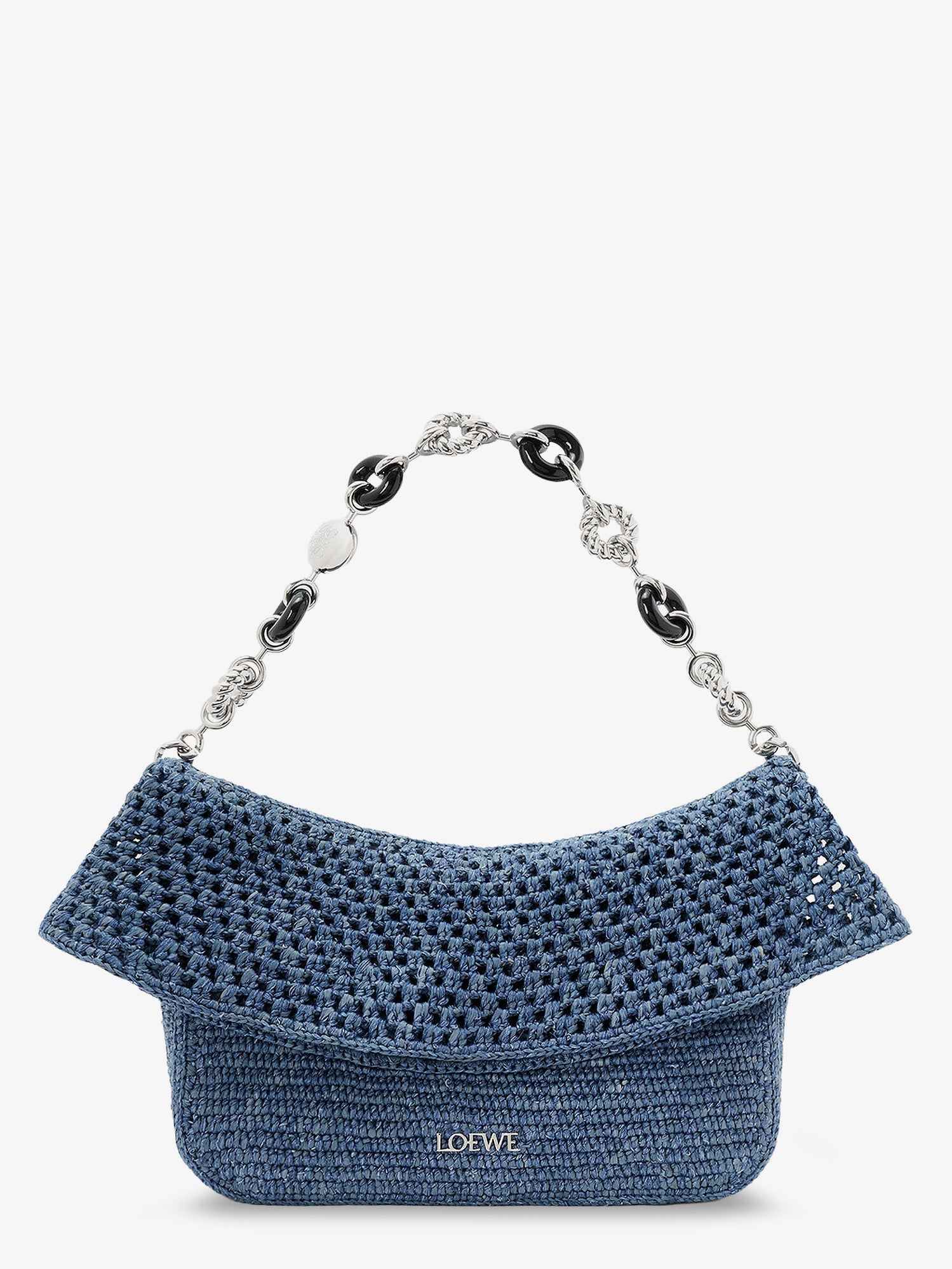 Loewe Women Ola Paula's Ibiza Crochet Shoulder Bag LOEWE