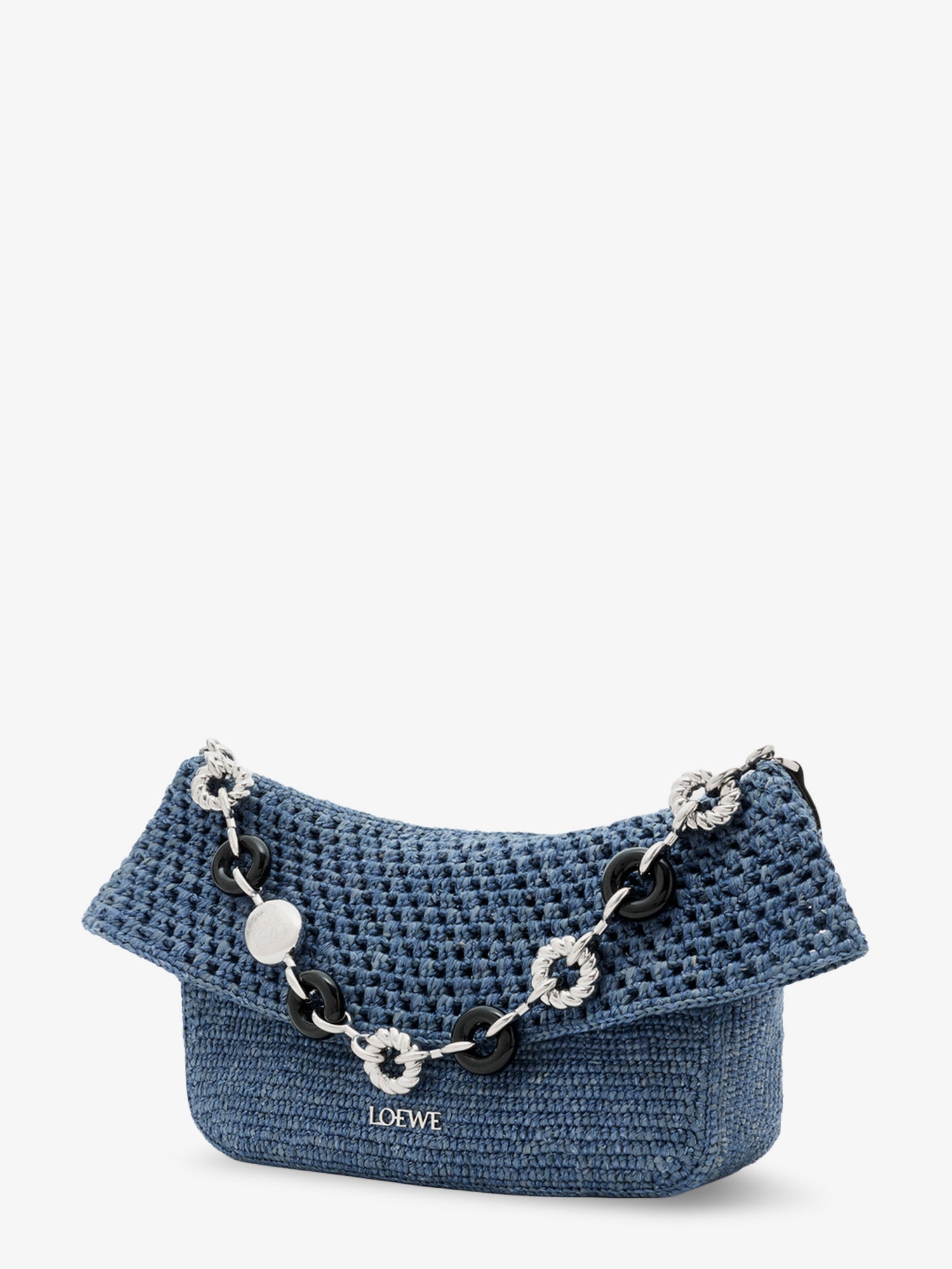 Loewe Women Ola Paula's Ibiza Crochet Shoulder Bag LOEWE