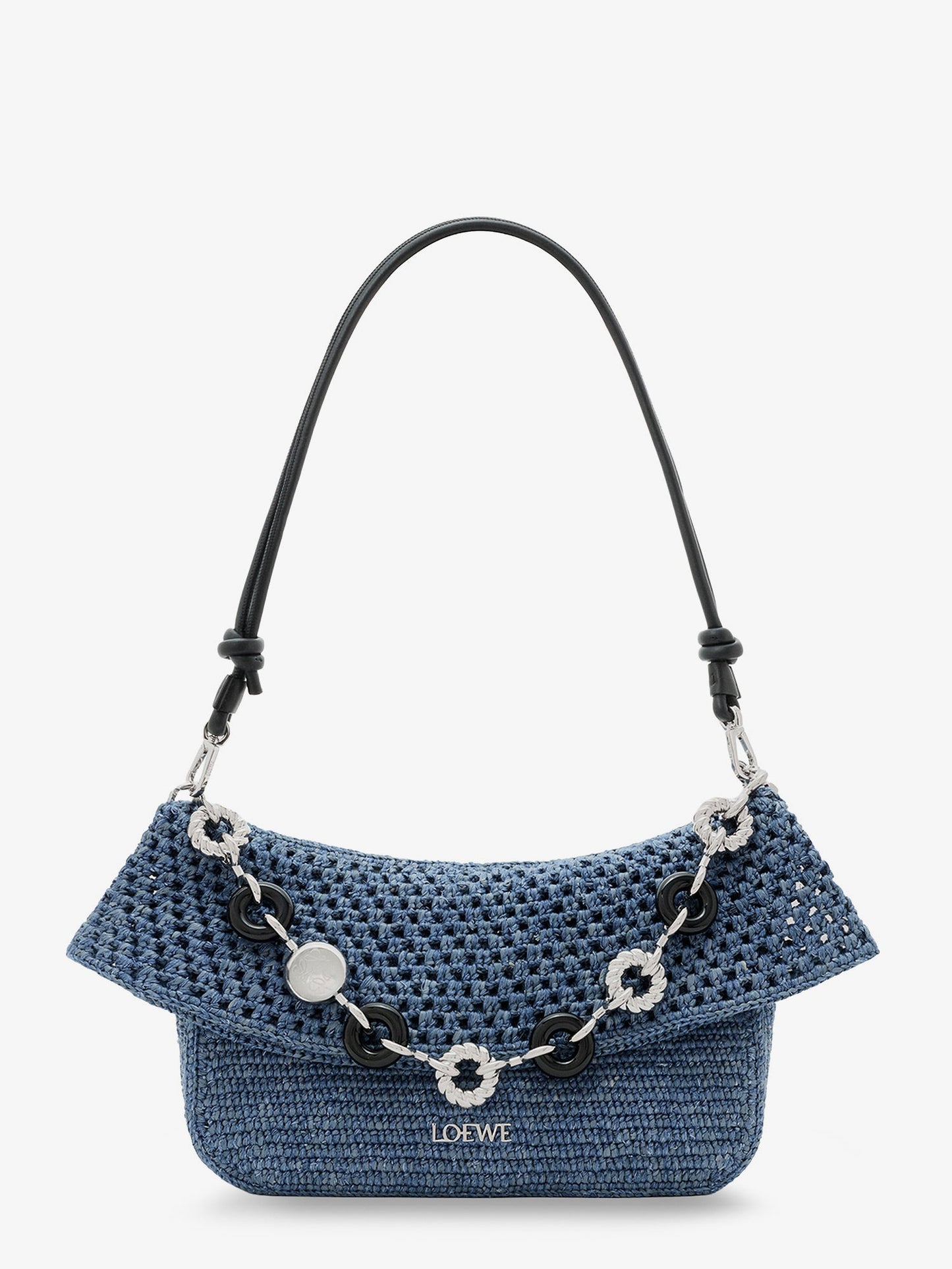 Loewe Women Ola Paula's Ibiza Crochet Shoulder Bag LOEWE