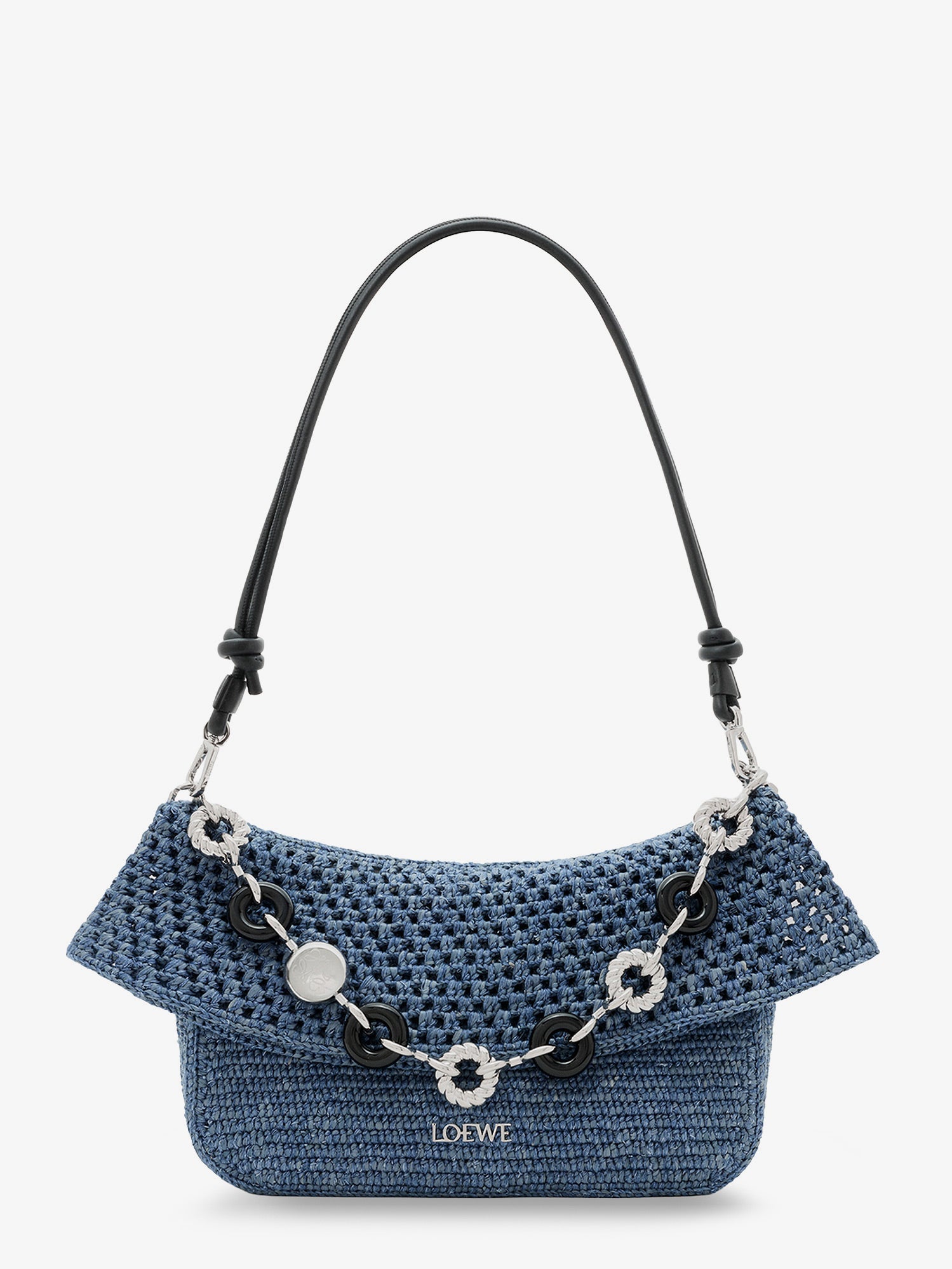 Loewe Women Ola Paula's Ibiza Crochet Shoulder Bag LOEWE