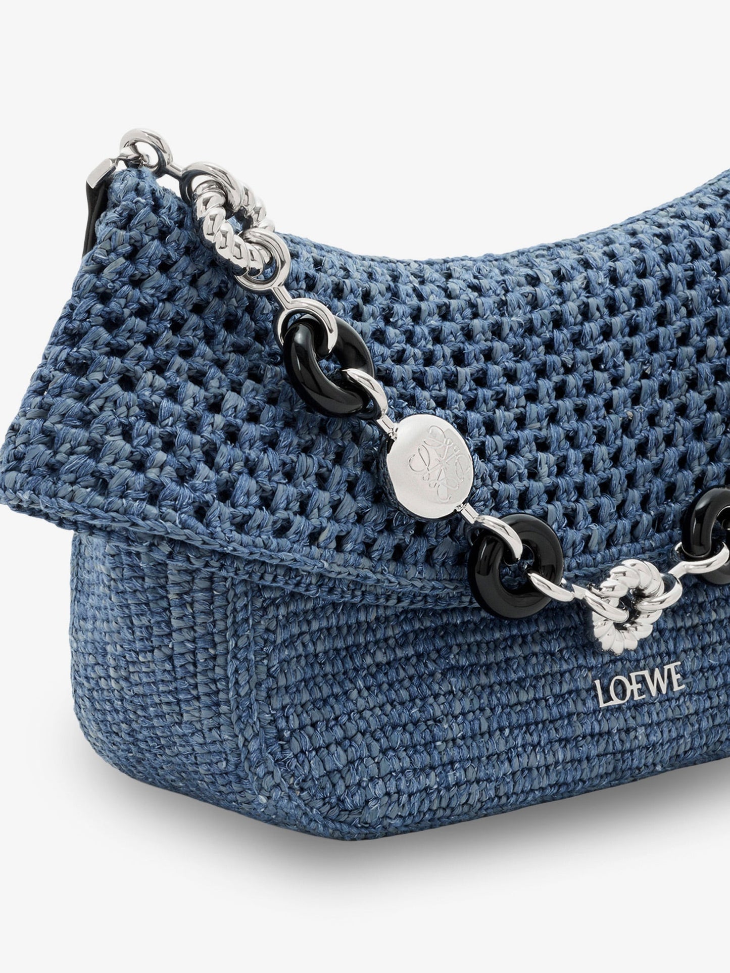 Loewe Women Ola Paula's Ibiza Crochet Shoulder Bag LOEWE