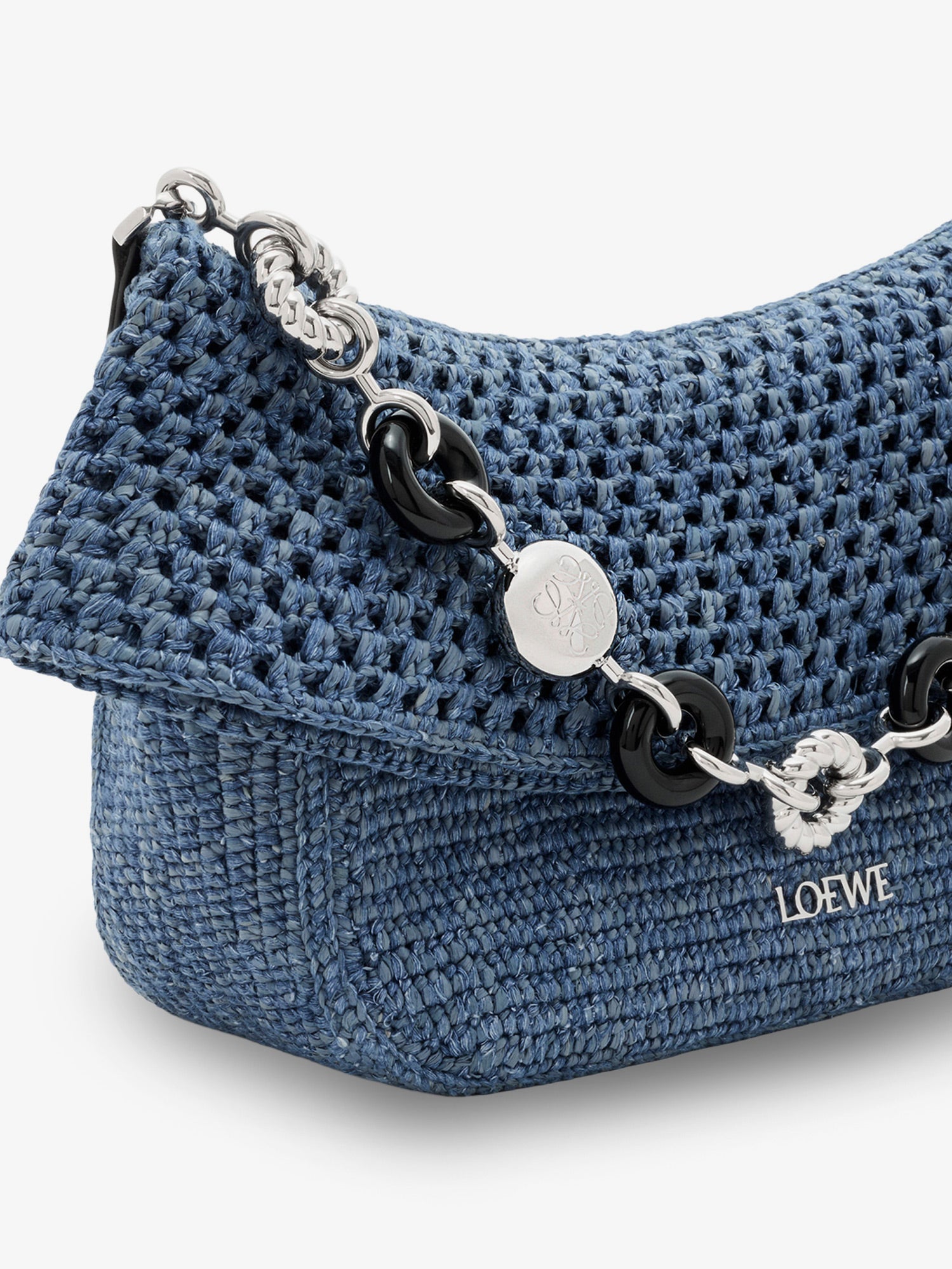 Loewe Women Ola Paula's Ibiza Crochet Shoulder Bag LOEWE