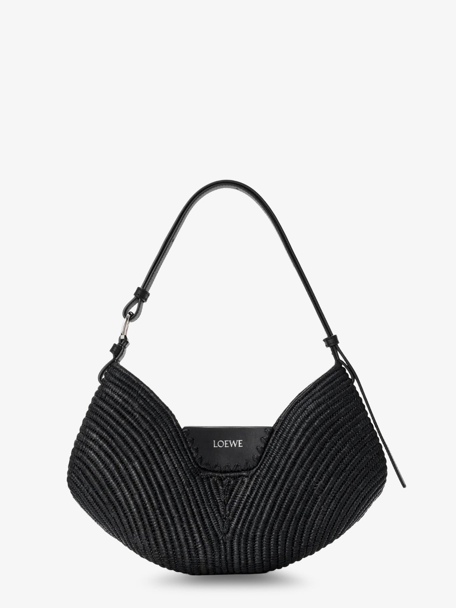 Loewe Women Paula's Ibiza-Swing Raffia And Leather Shoulder Bag LOEWE