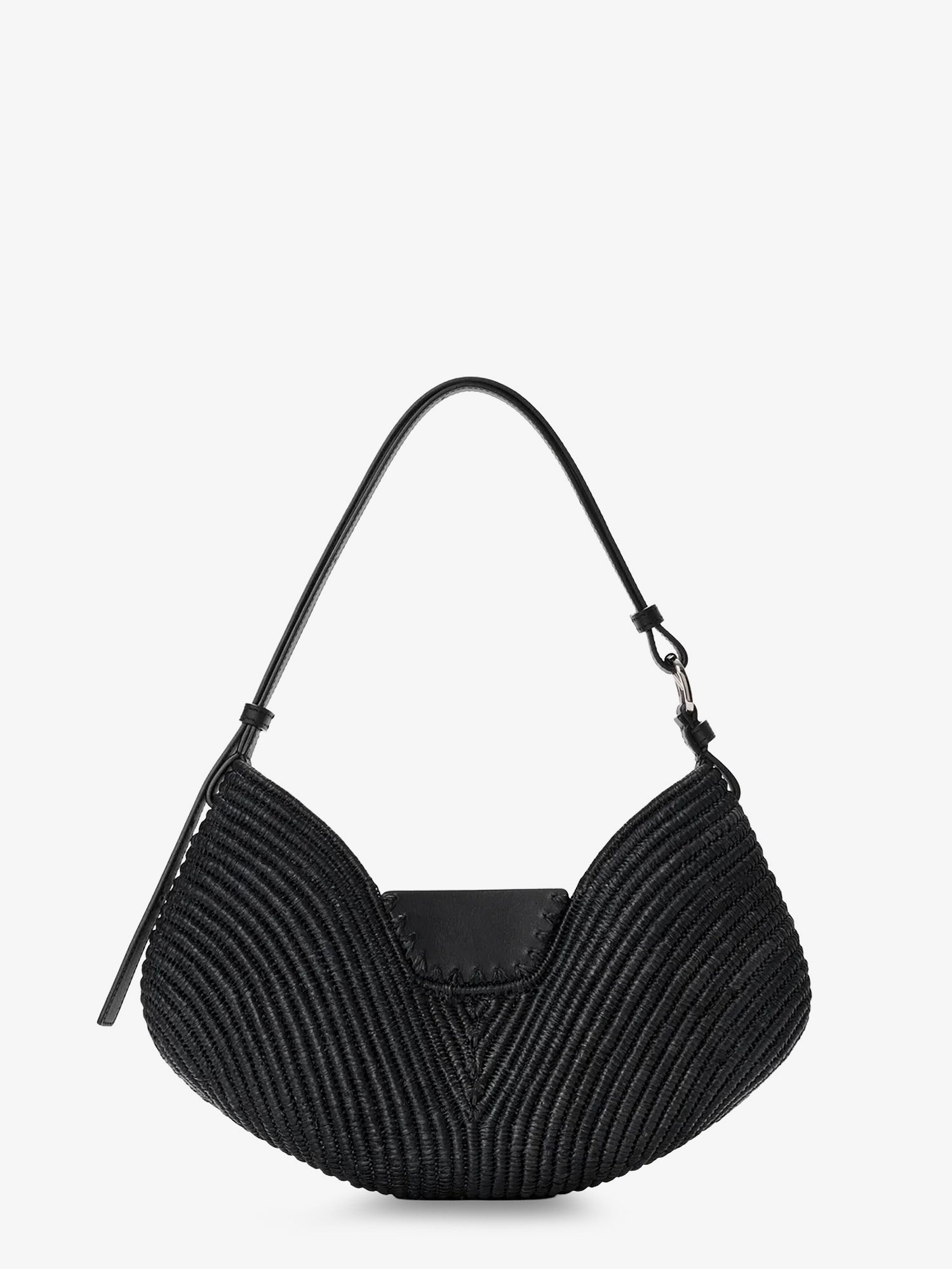 Loewe Women Paula's Ibiza-Swing Raffia And Leather Shoulder Bag LOEWE