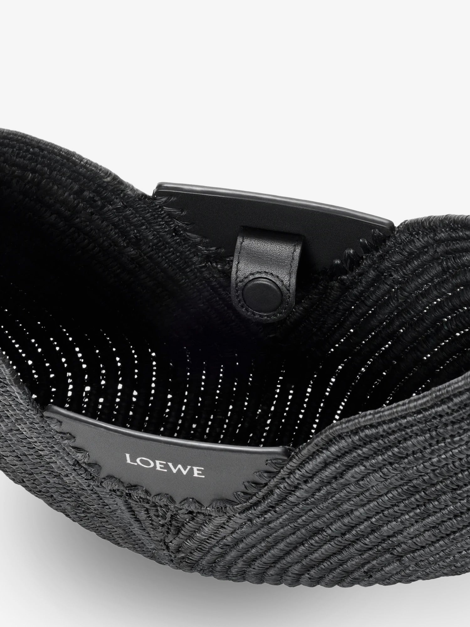Loewe Women Paula's Ibiza-Swing Raffia And Leather Shoulder Bag LOEWE