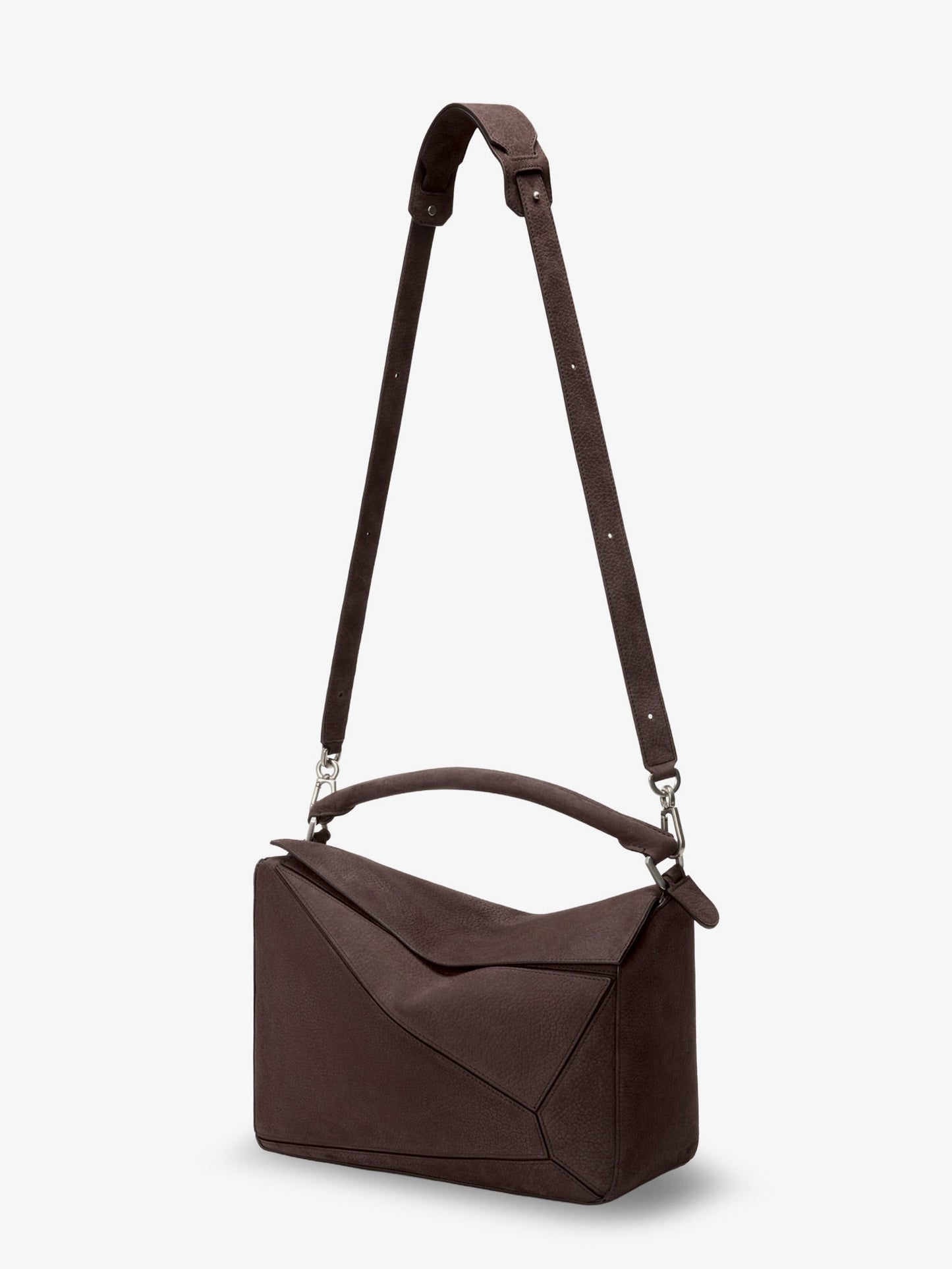 Loewe Men Puzzle Large Nubuck Bag LOEWE