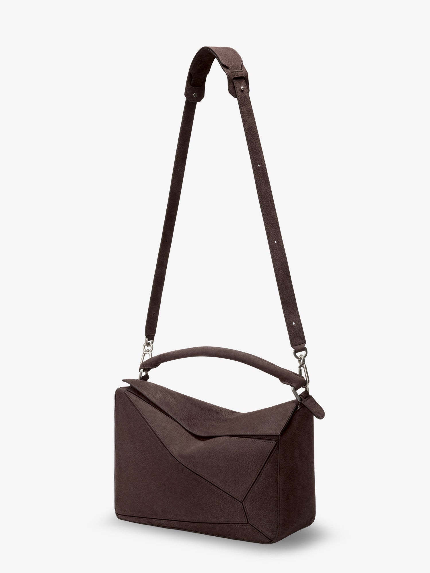 Loewe Men Puzzle Large Nubuck Bag LOEWE