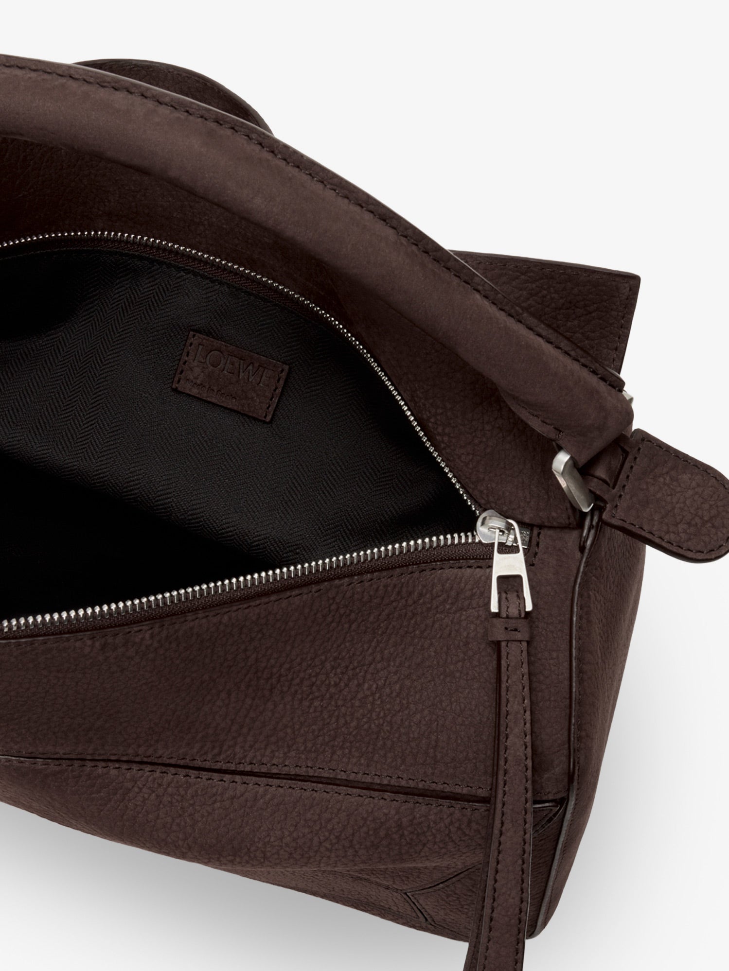 Loewe Men Puzzle Large Nubuck Bag LOEWE