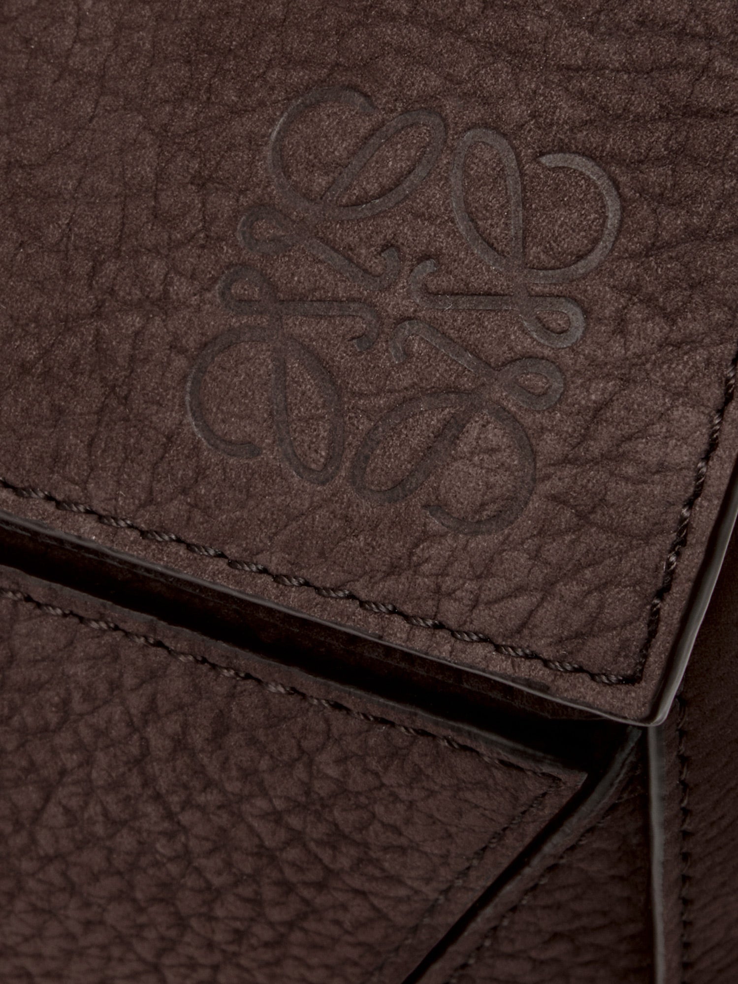 Loewe Men Puzzle Large Nubuck Bag LOEWE