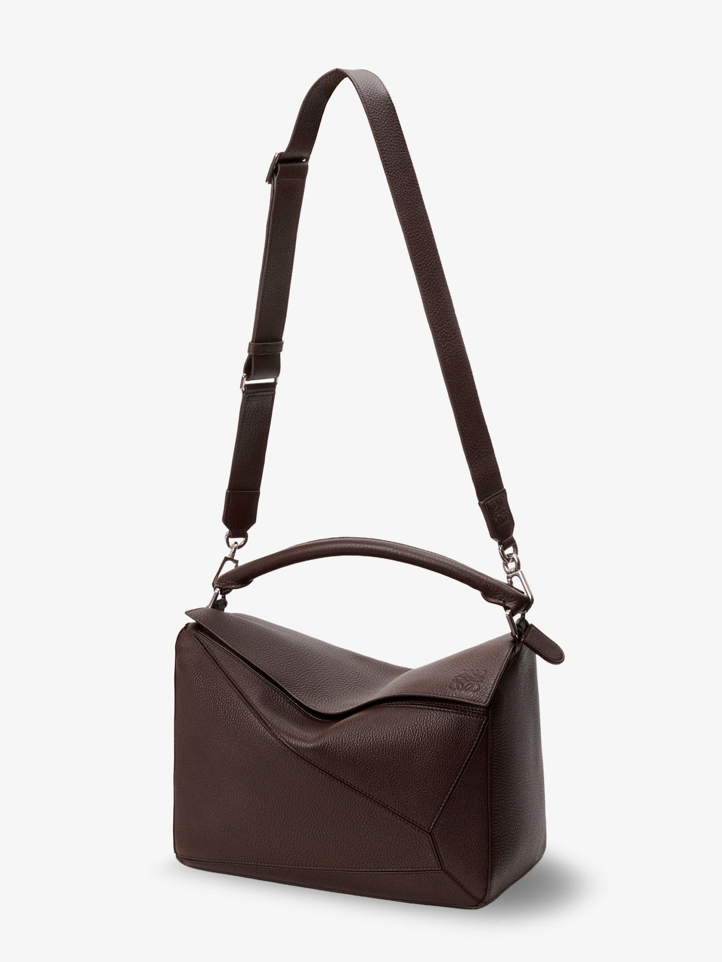 Loewe Men Puzzle Bag Leather Shoulder Bag LOEWE