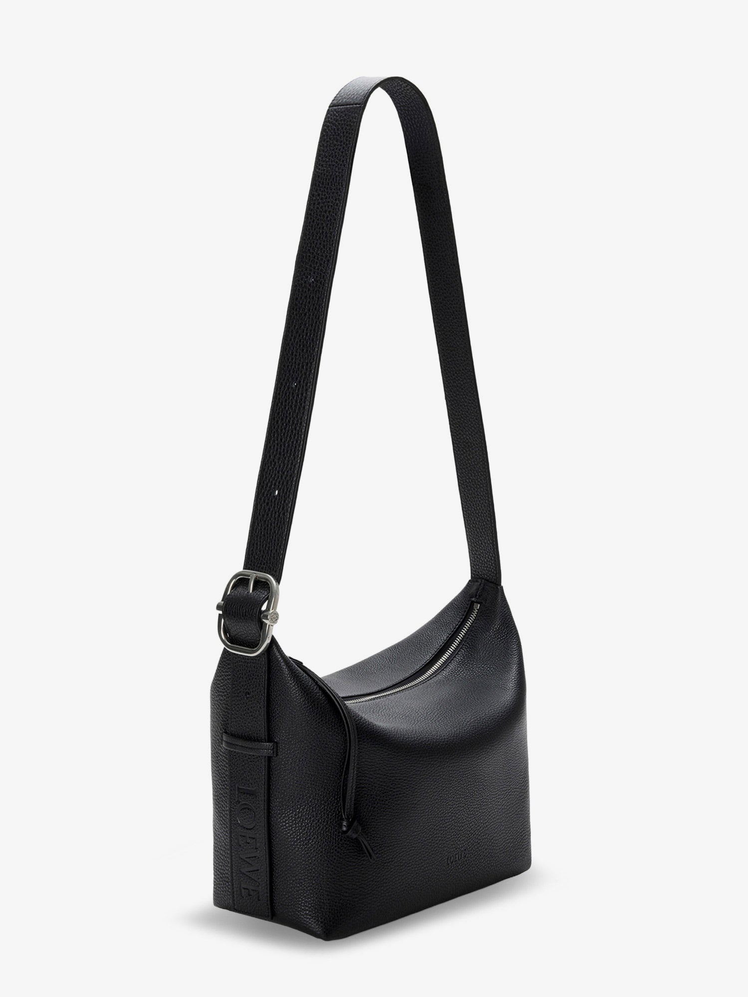 Loewe Men Loop Leather Crossbody Bag LOEWE