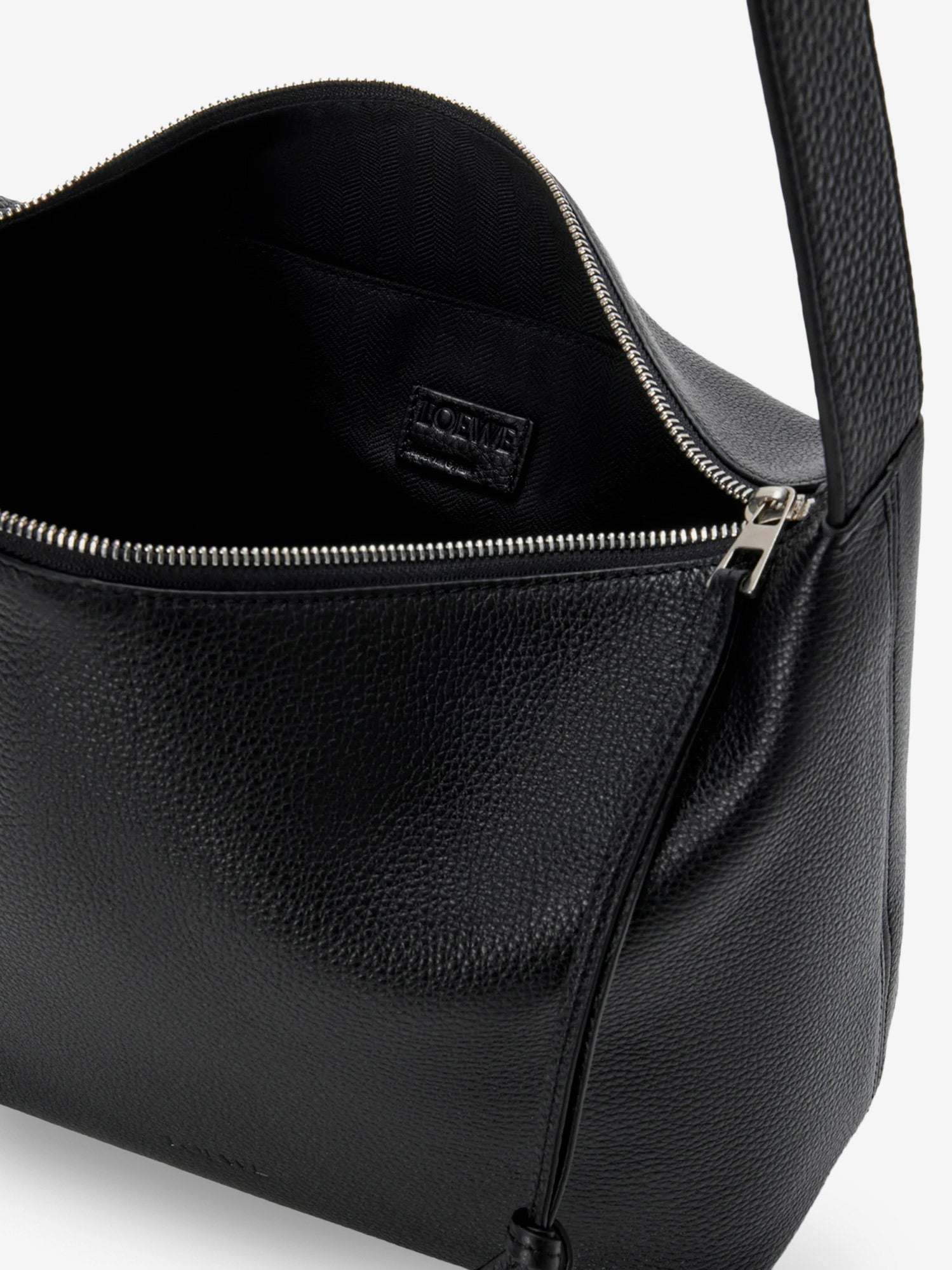 Loewe Men Loop Leather Crossbody Bag LOEWE