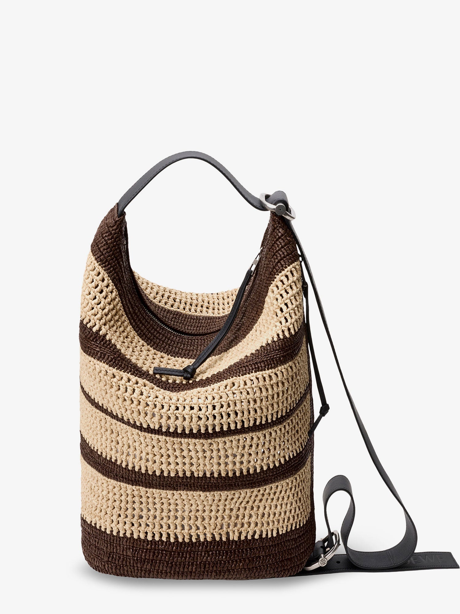 Loewe Men Paula's Ibiza Raffia Bucket Bag LOEWE