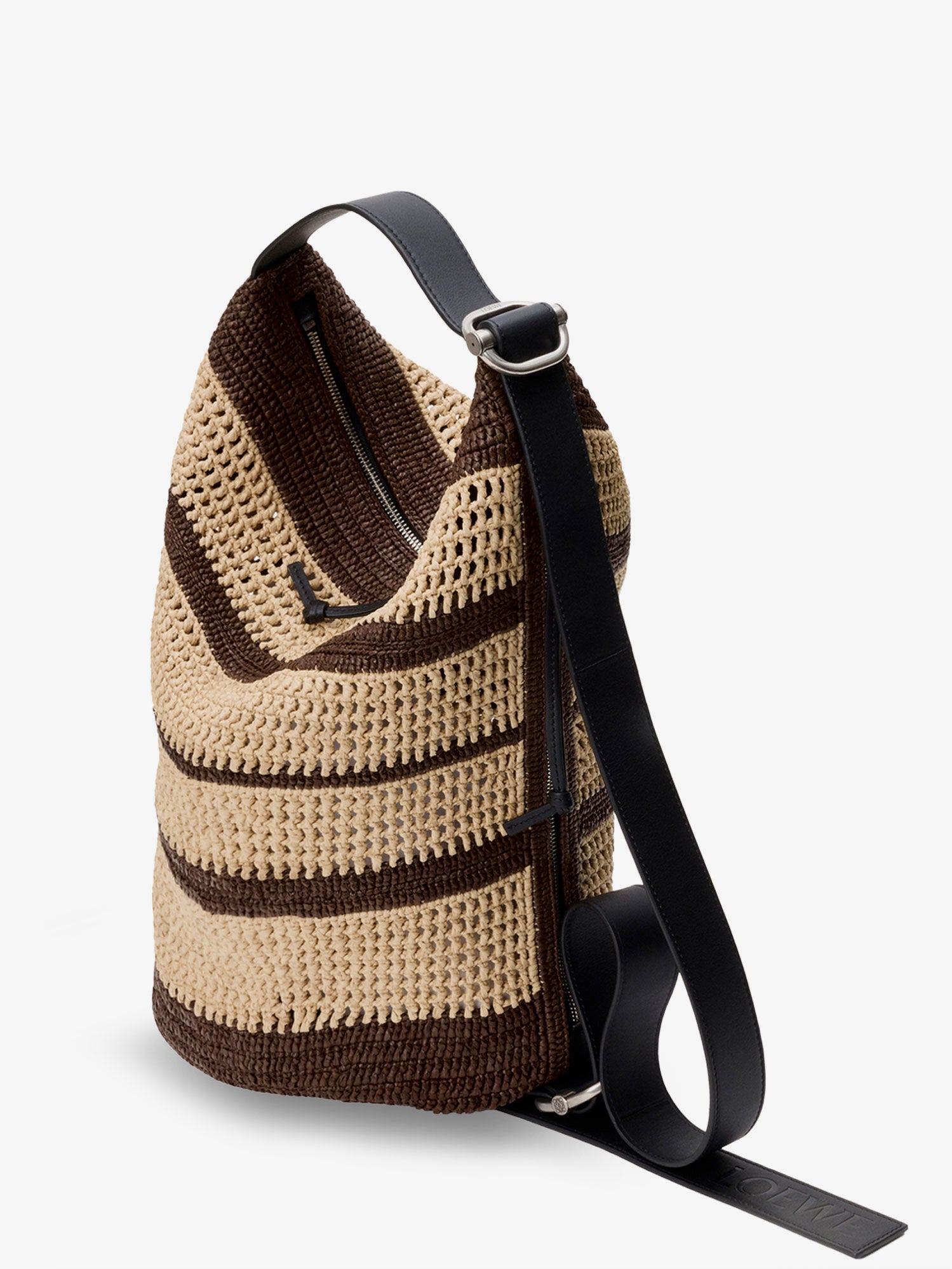 Loewe Men Paula's Ibiza Raffia Bucket Bag LOEWE