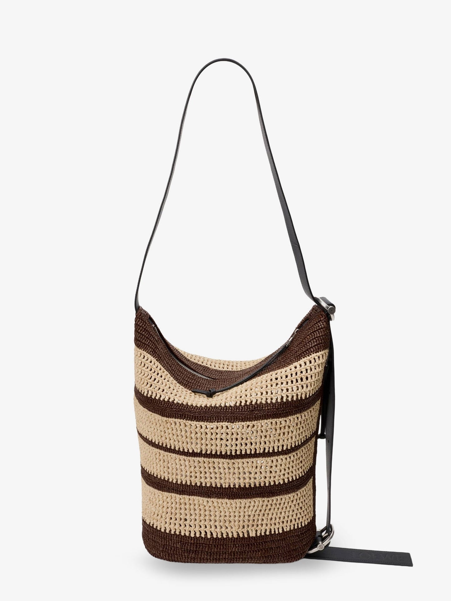 Loewe Men Paula's Ibiza Raffia Bucket Bag LOEWE