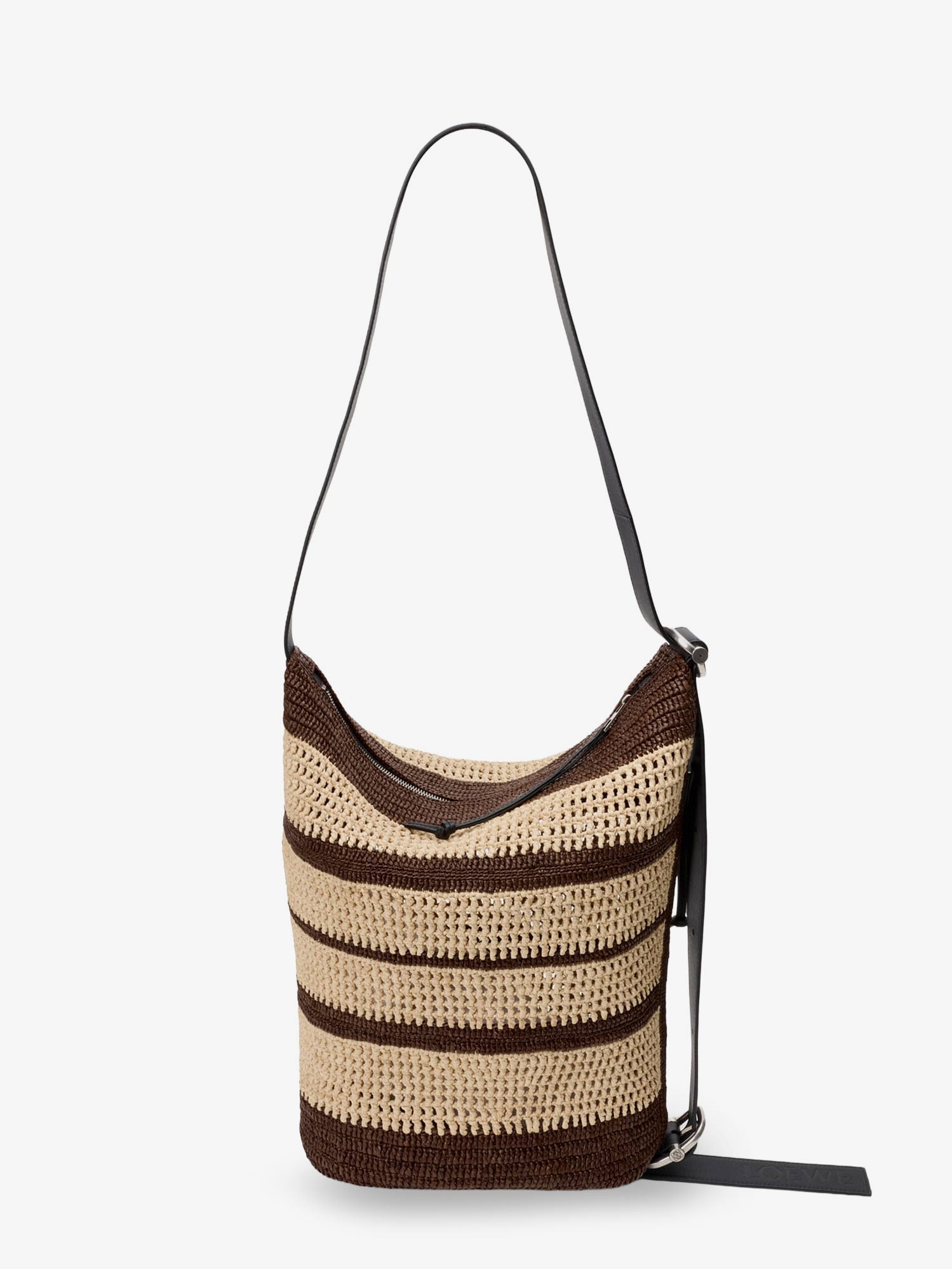 Loewe Men Paula's Ibiza Raffia Bucket Bag LOEWE