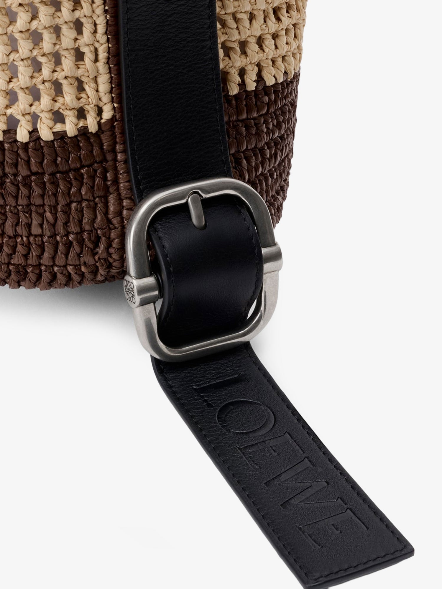 Loewe Men Paula's Ibiza Raffia Bucket Bag LOEWE