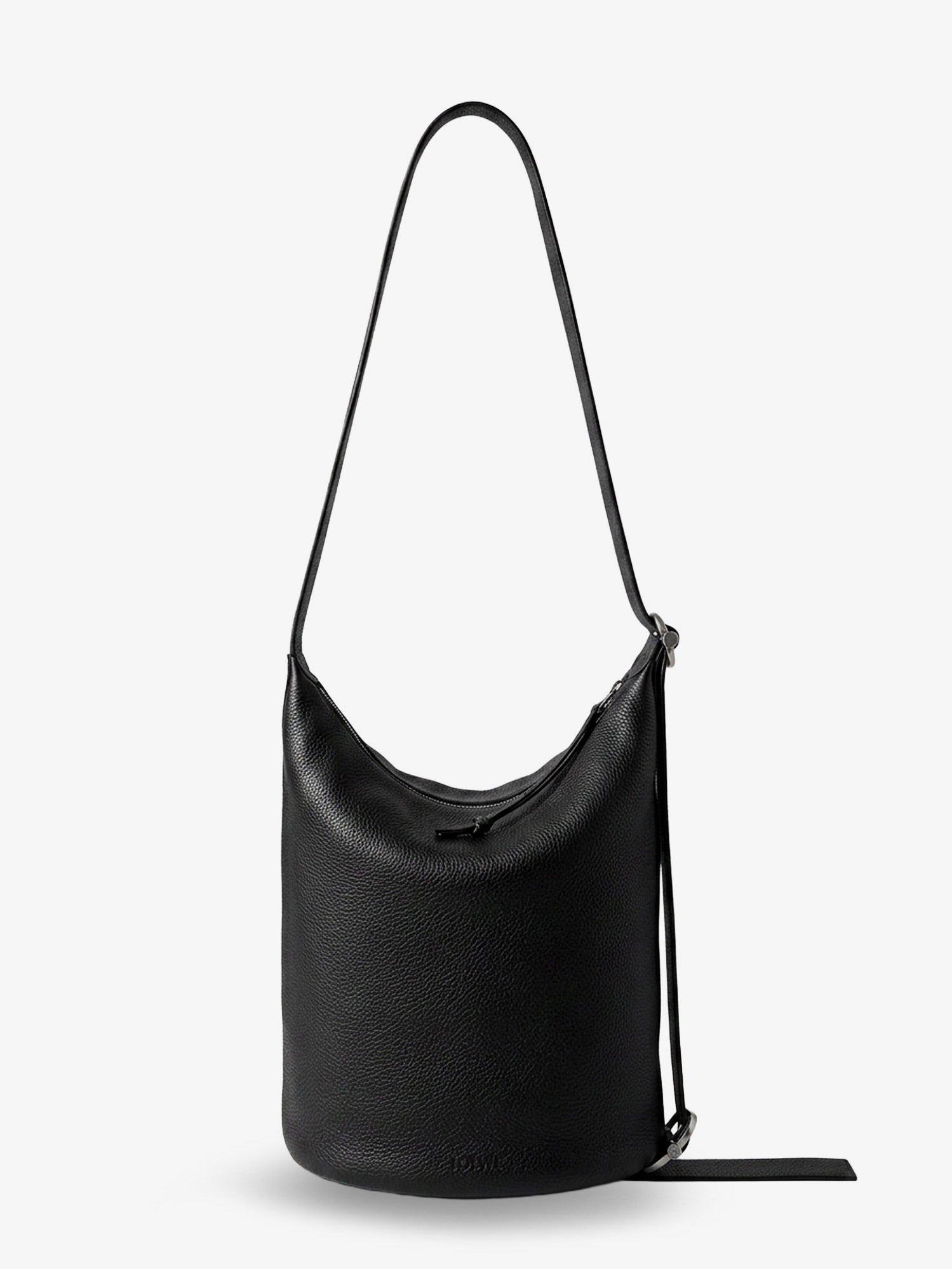 Loewe Men Loop Leather Crossbody Bag LOEWE