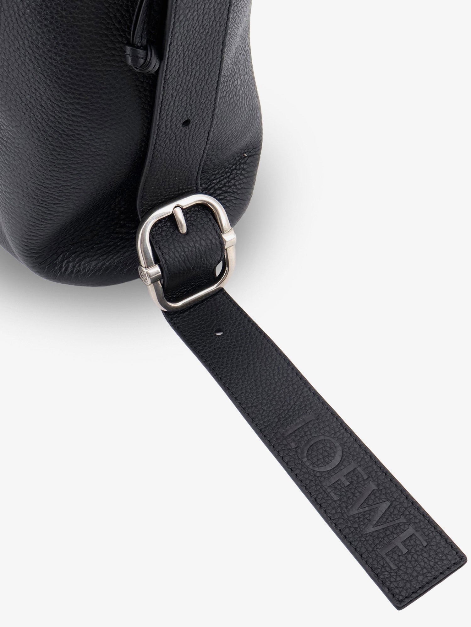 Loewe Men Loop Leather Crossbody Bag LOEWE
