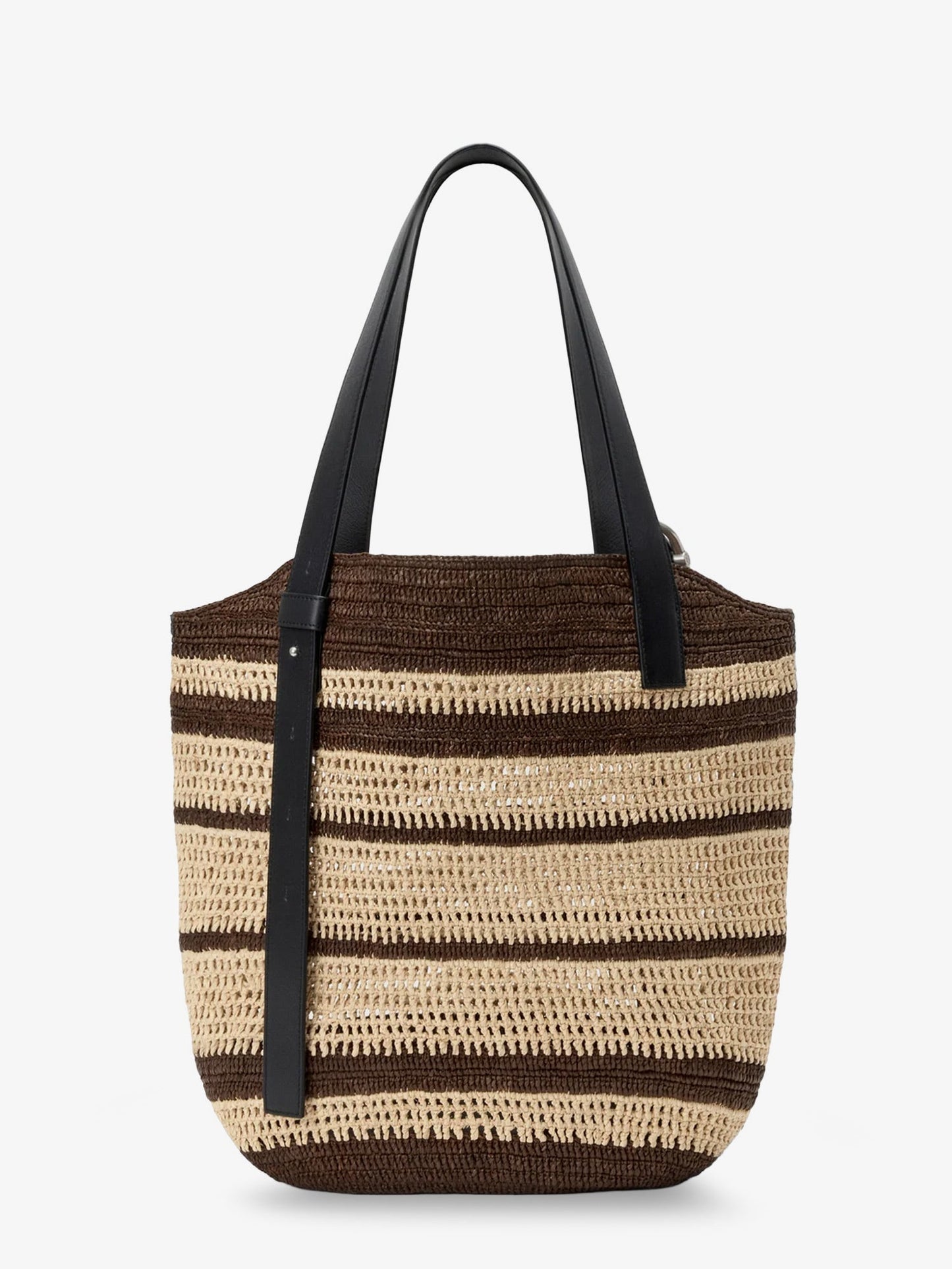 Loewe Men Paula's Ibiza Two-Tone Raffia Loop Shopping Bag LOEWE