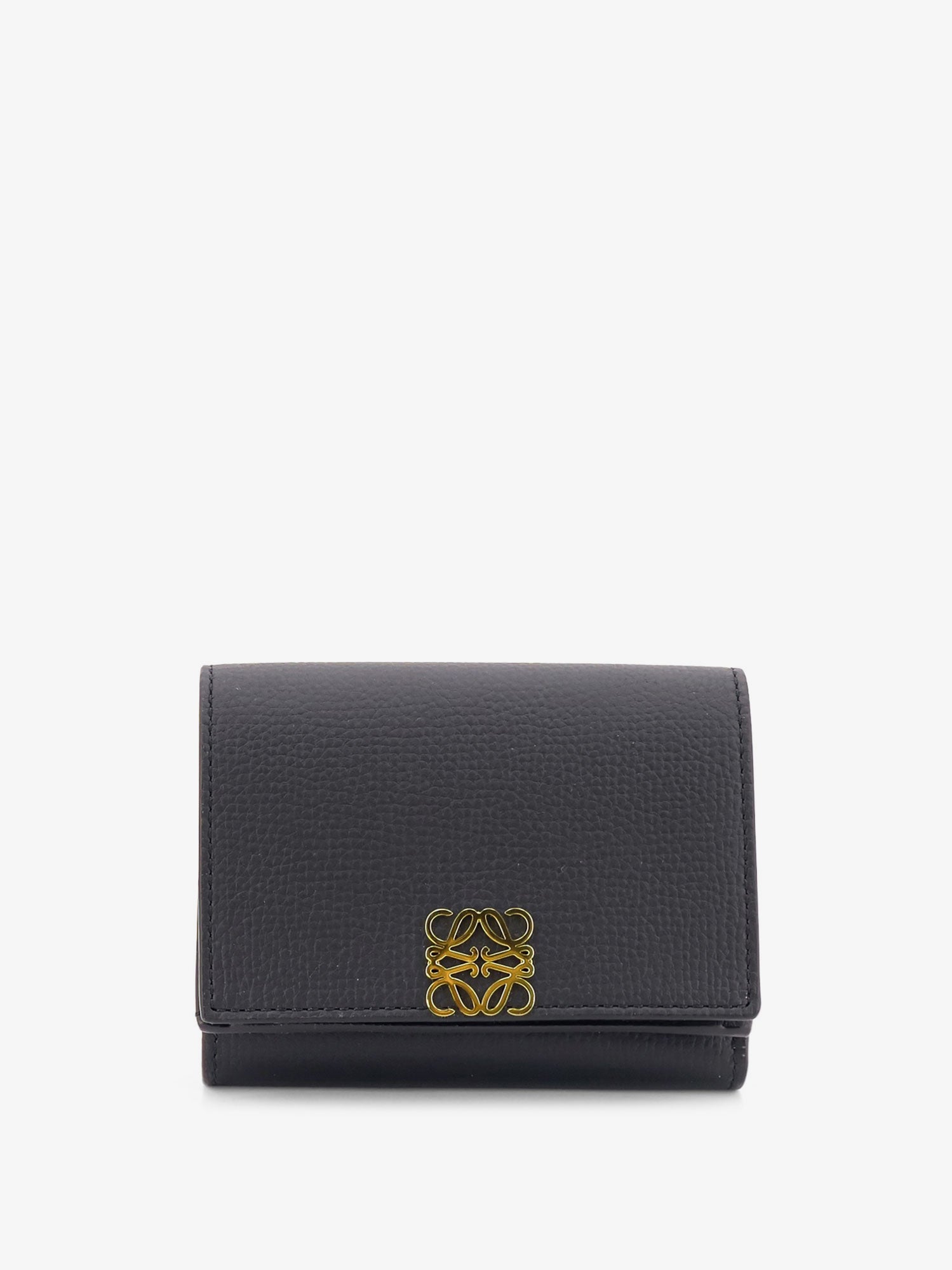 Loewe Women Anagram Tri-Fold Leather Wallet LOEWE