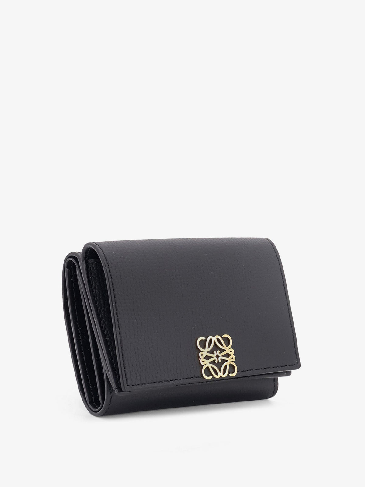 Loewe Women Anagram Tri-Fold Leather Wallet LOEWE
