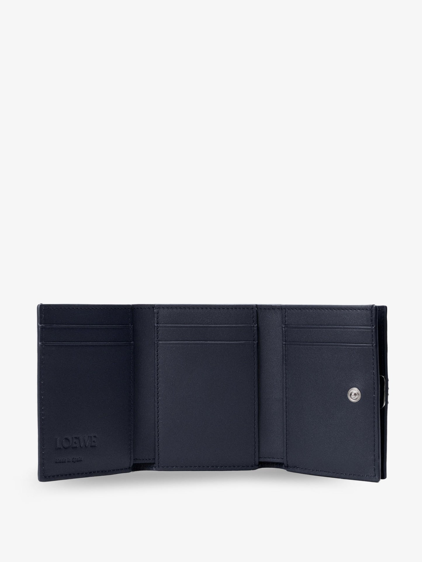 Loewe Women Anagram Trifold Leather Wallet LOEWE