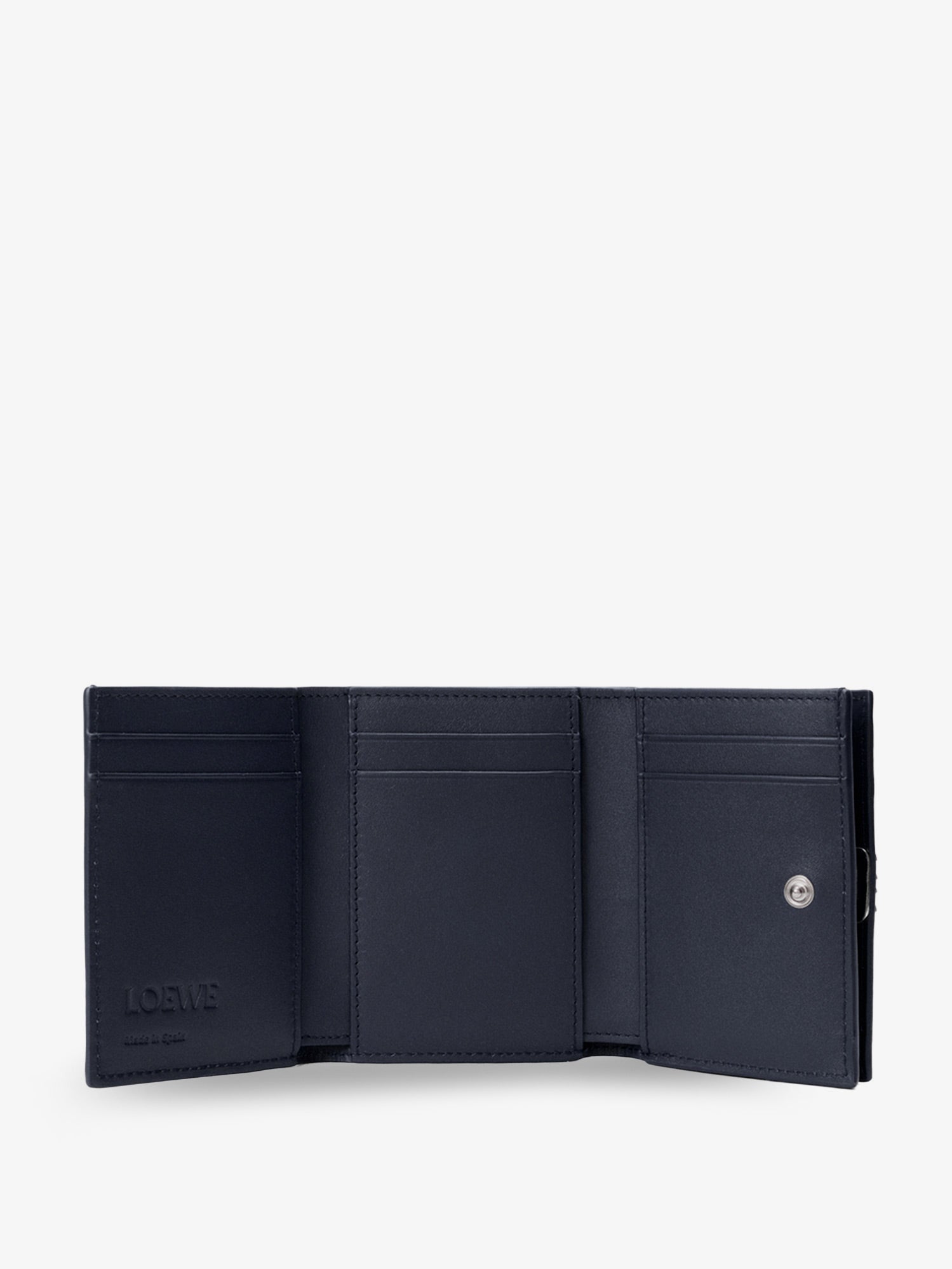 Loewe Women Anagram Trifold Leather Wallet LOEWE