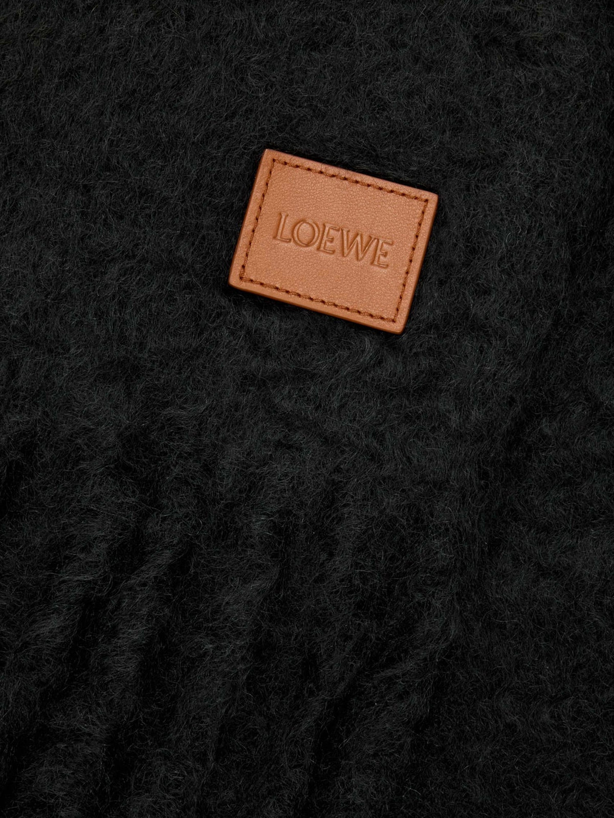 Loewe Women Mohair And Wool Scarf LOEWE