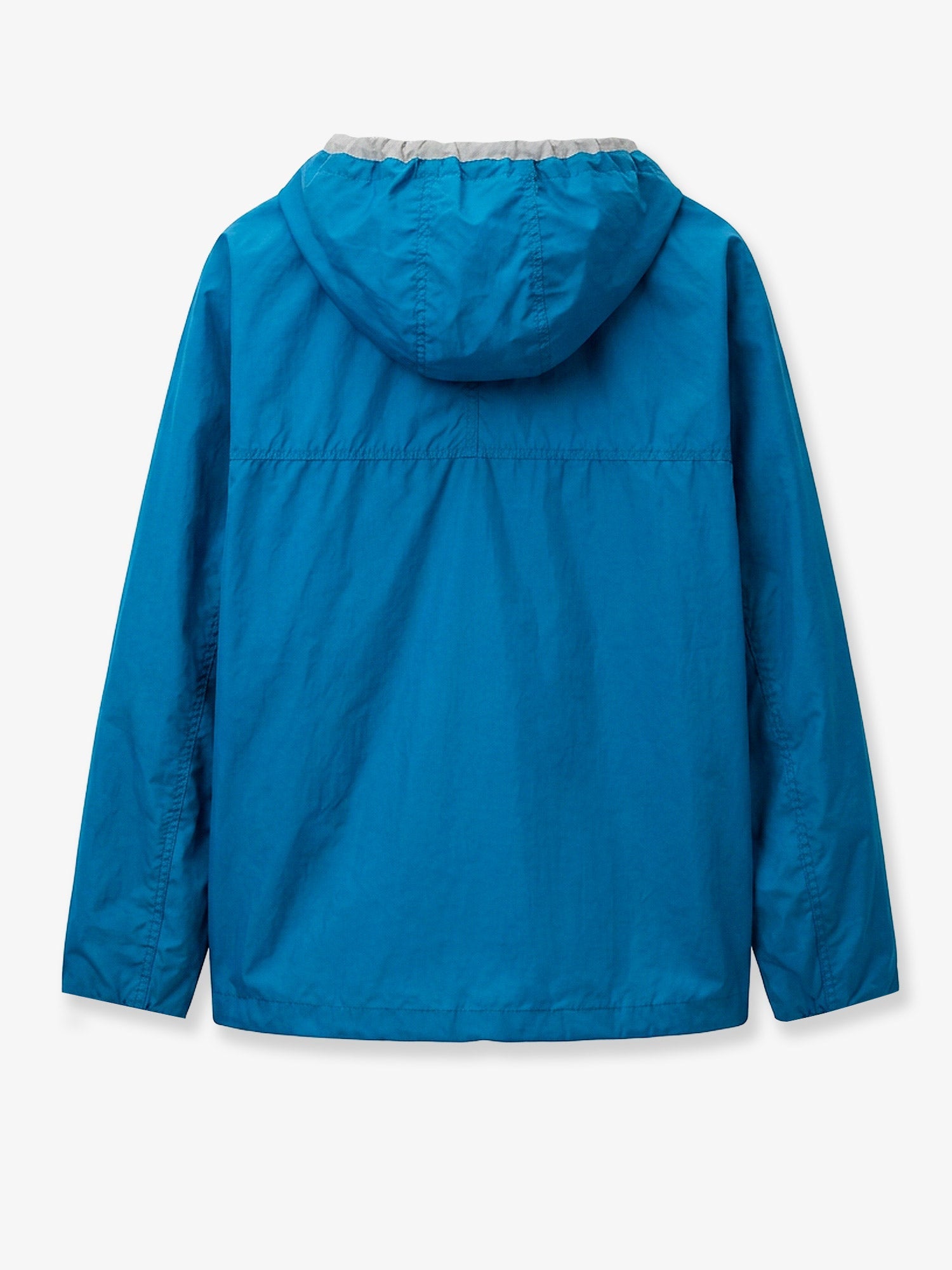Loewe Men Anorak Technical Fabric Windbreaker With Embroidered Anagram Logo LOEWE
