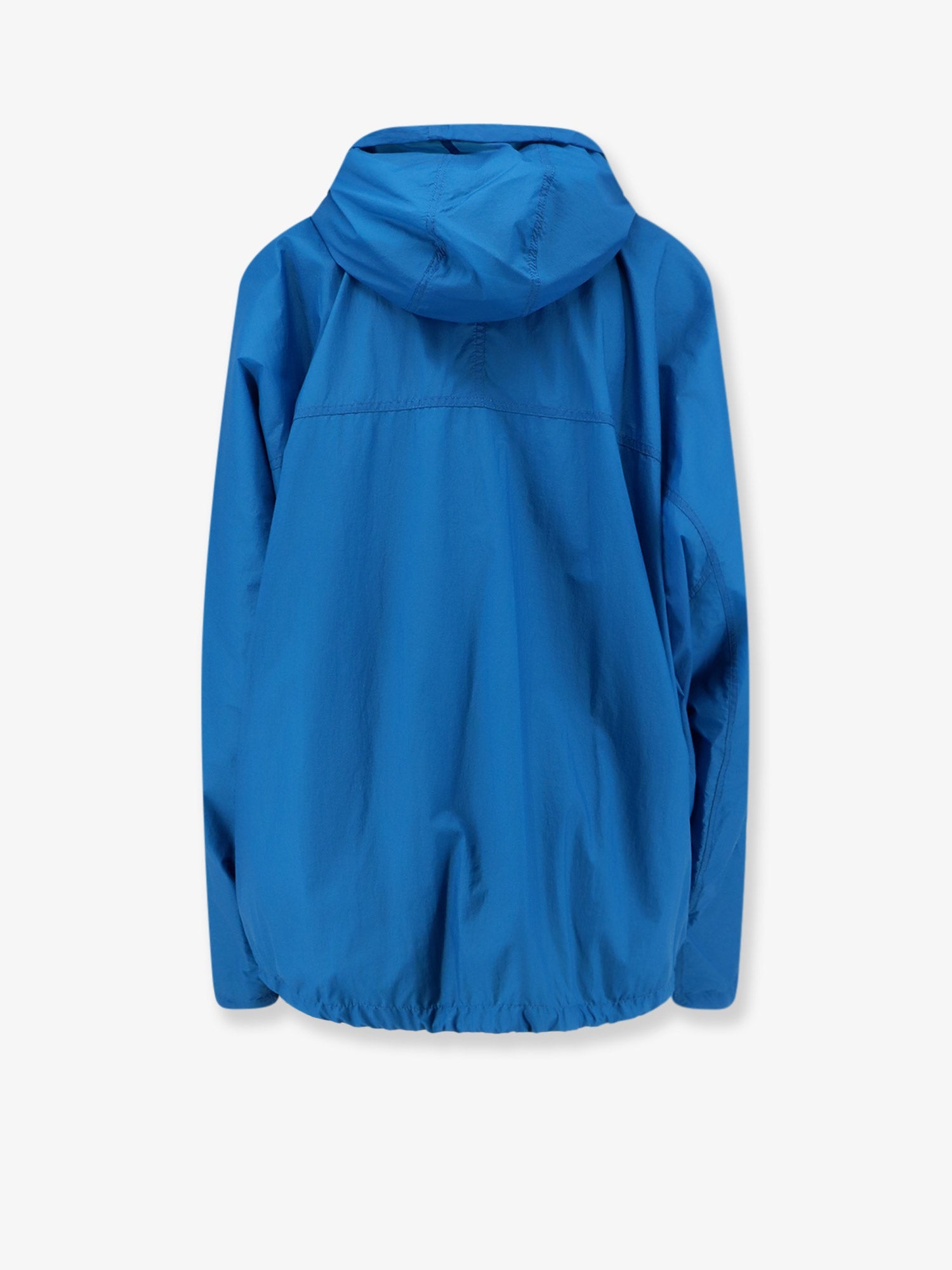 Loewe Men Anorak Technical Fabric Windbreaker With Embroidered Anagram Logo LOEWE
