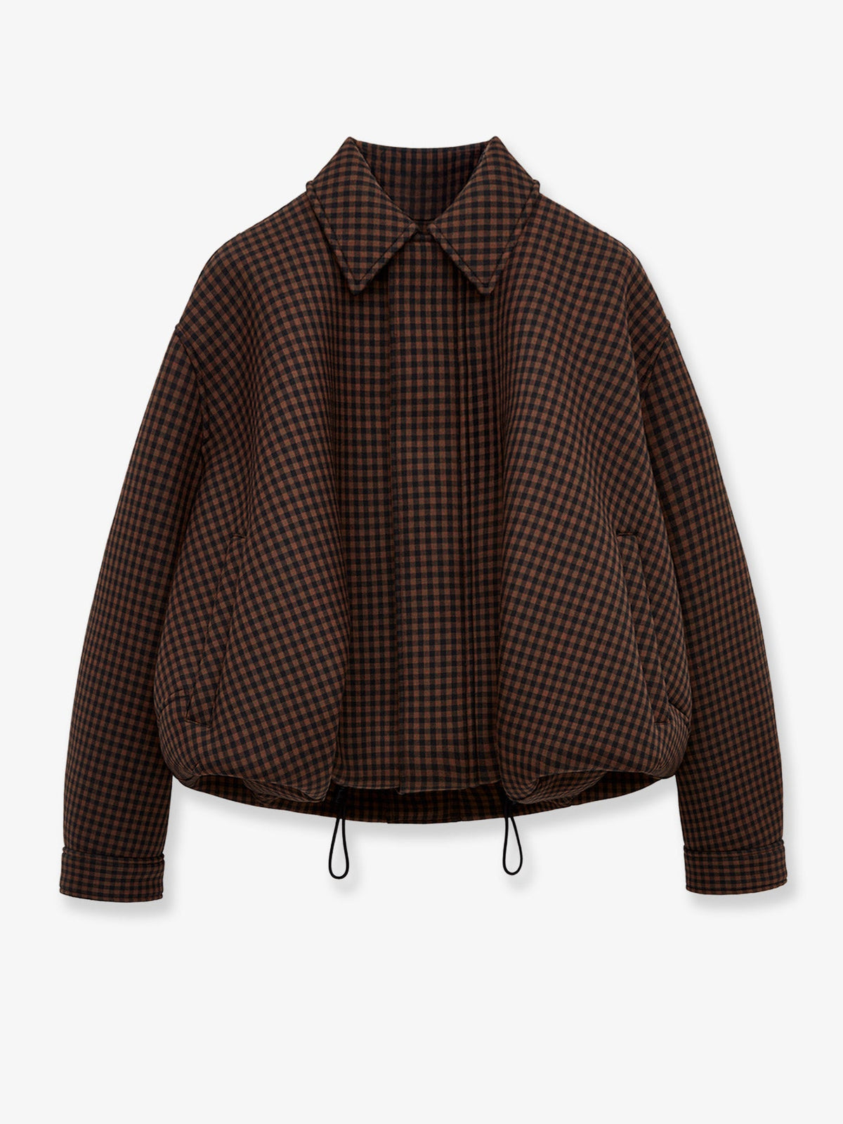 Loewe Men Wool Jacket With Checked Pattern LOEWE