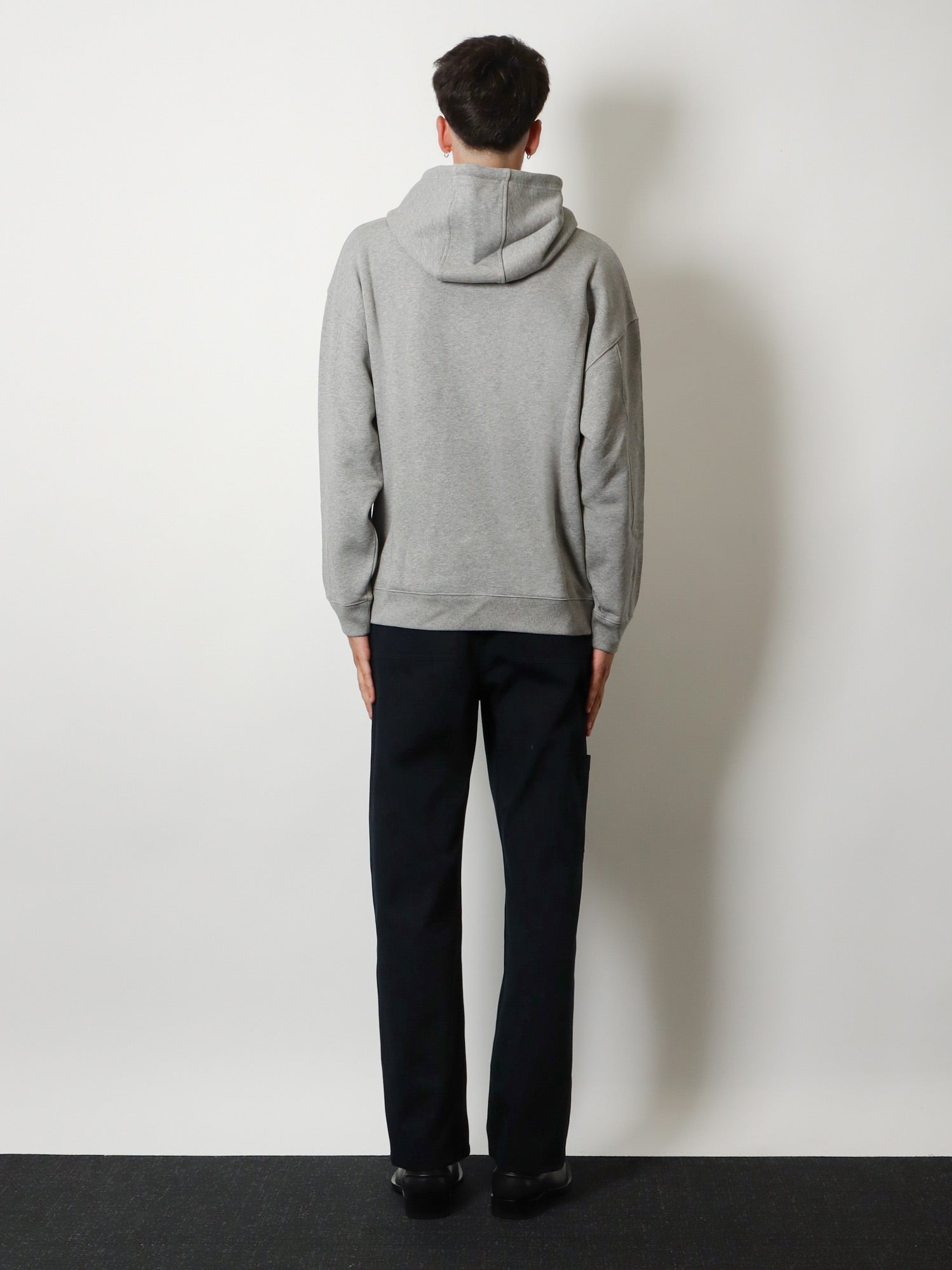 Loewe Men Denim Trousers With Contrasting Embroidered Logo LOEWE