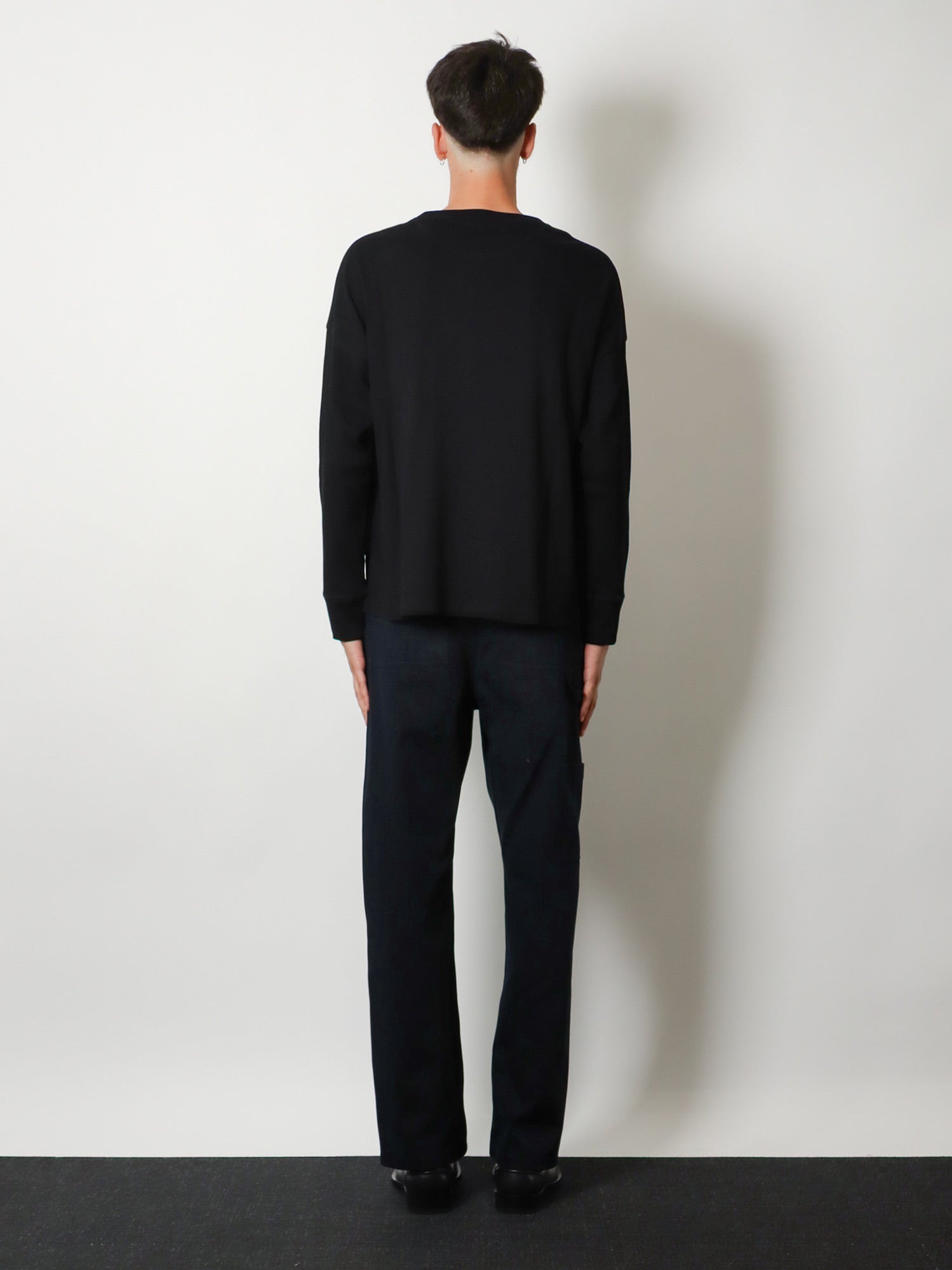 Loewe Men Ribbed Cotton T-Shirt LOEWE