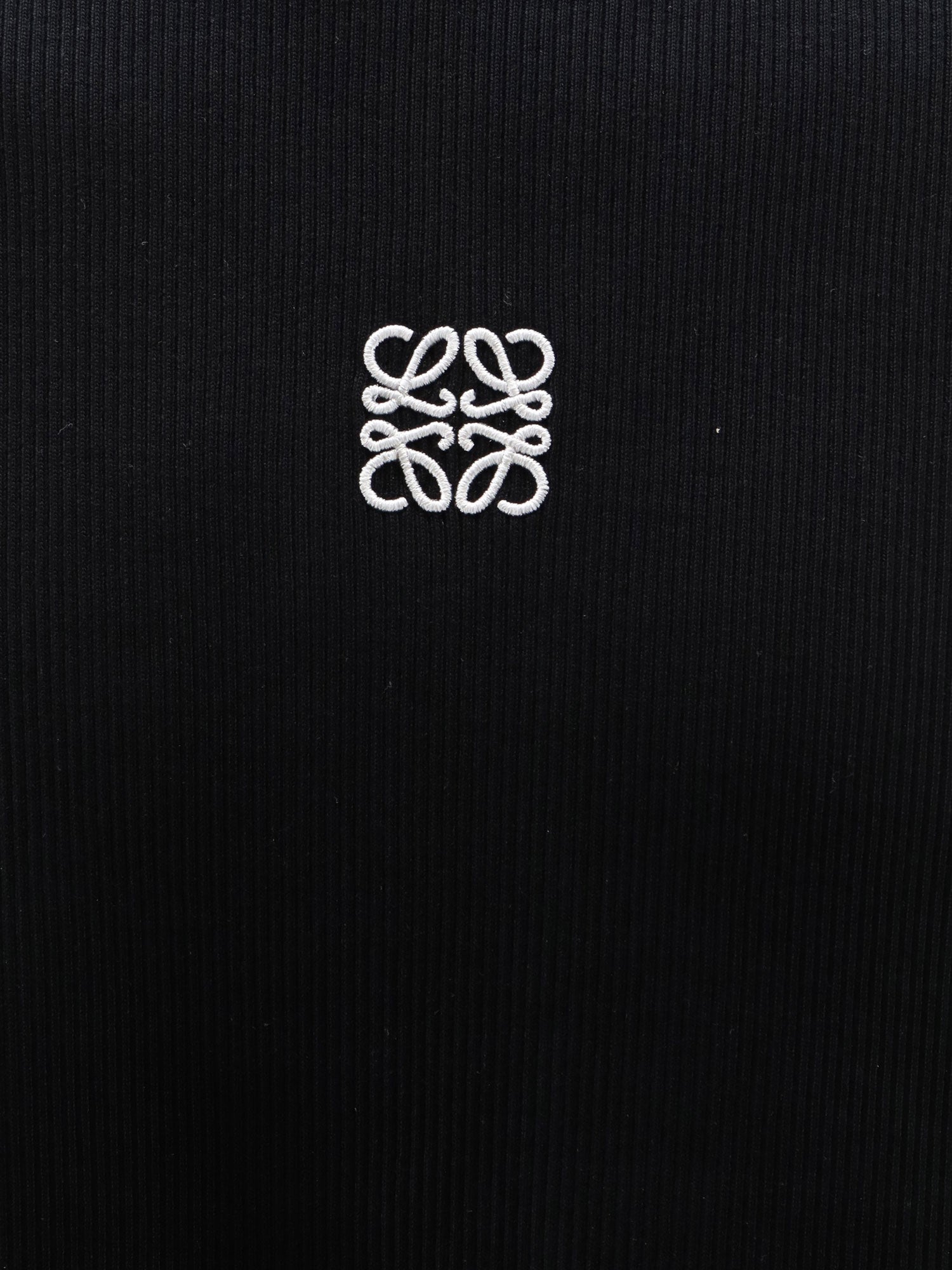 Loewe Men Ribbed Cotton T-Shirt LOEWE