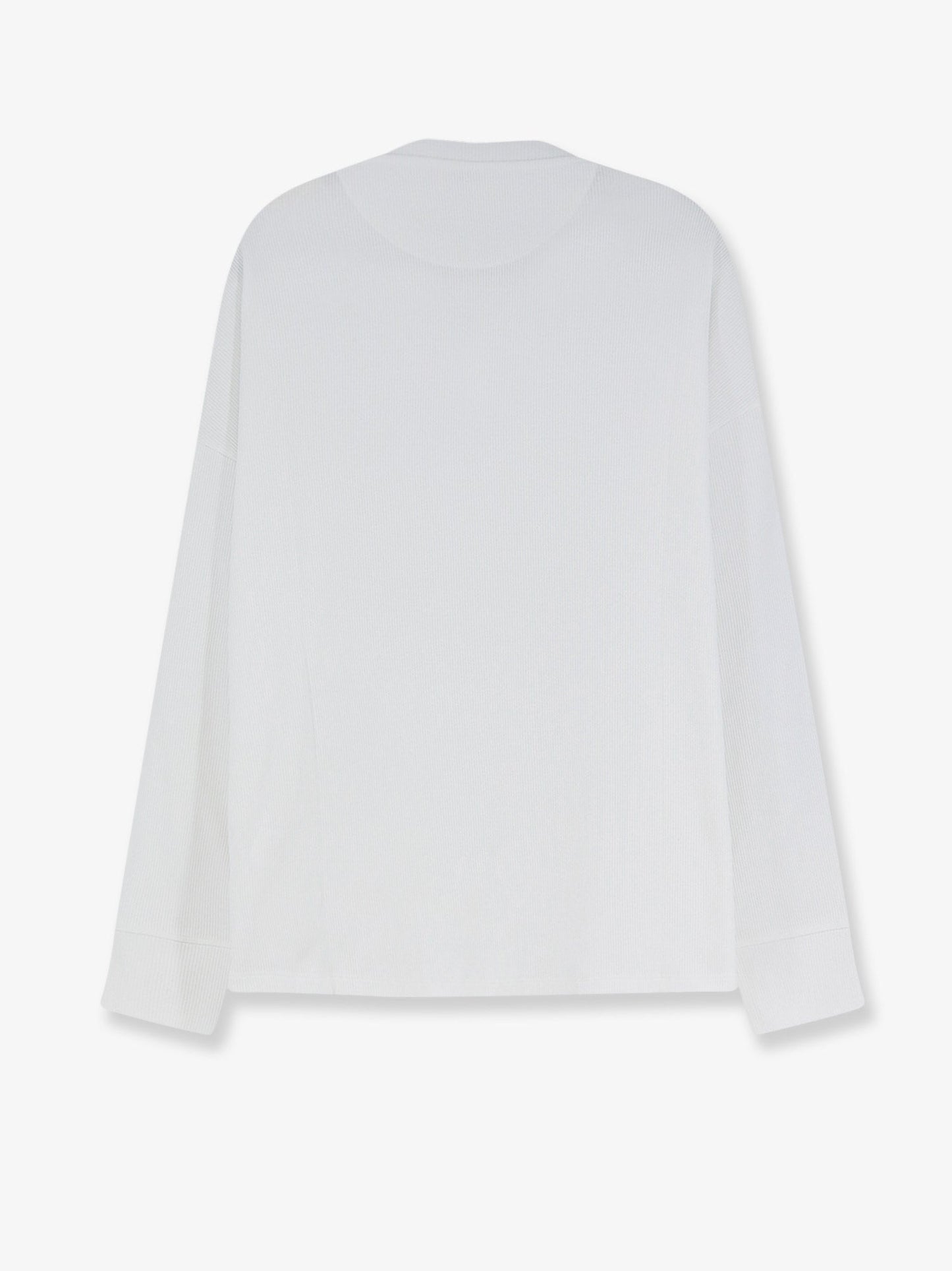 Loewe Men Ribbed Cotton T-Shirt LOEWE