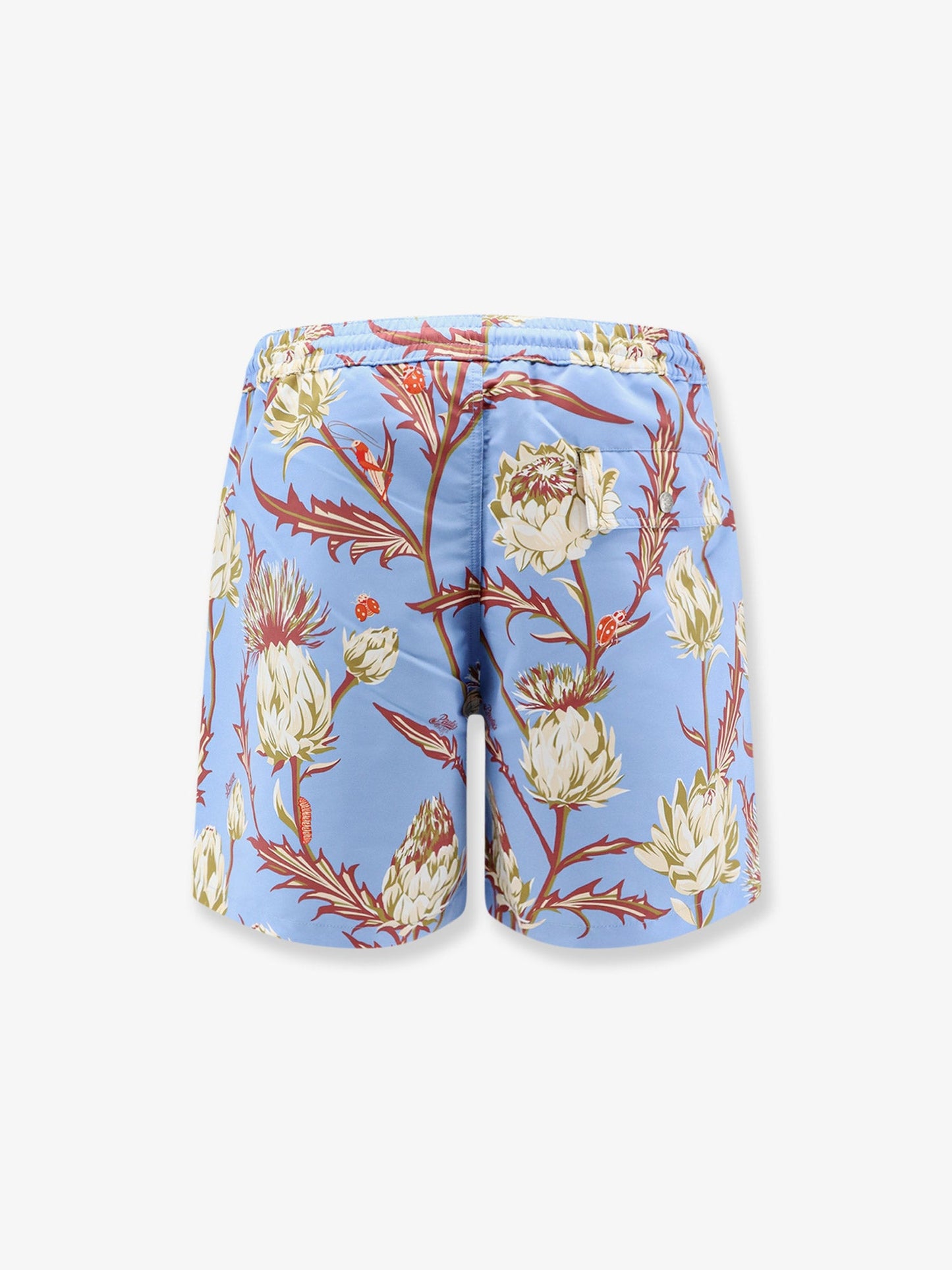 Loewe Men Paula's Ibiza Floral Print Nylon Swim Trunks LOEWE