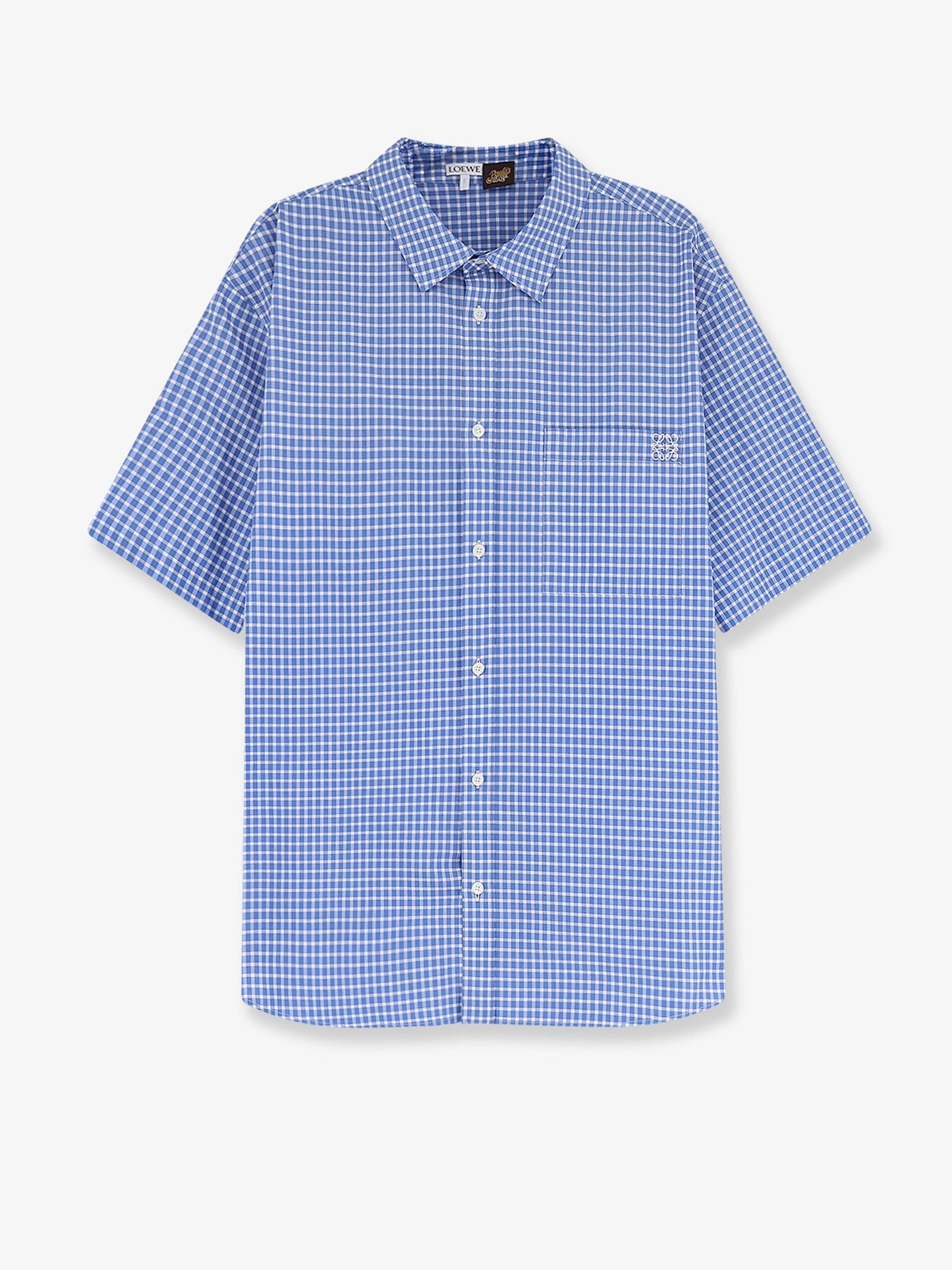 Loewe Men Paula's Ibiza Madras Cotton Shirt LOEWE
