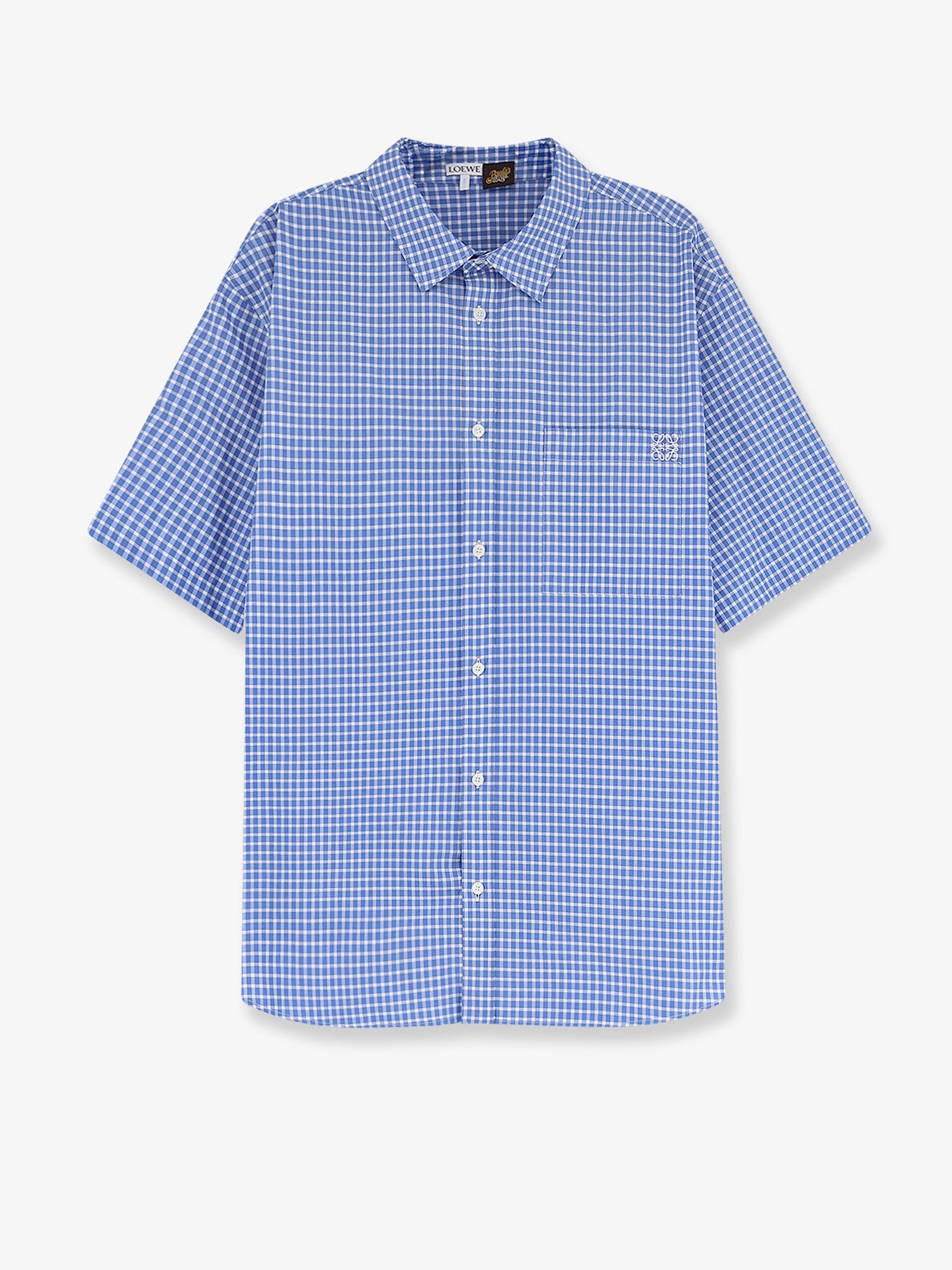 Loewe Men Paula's Ibiza Madras Cotton Shirt LOEWE