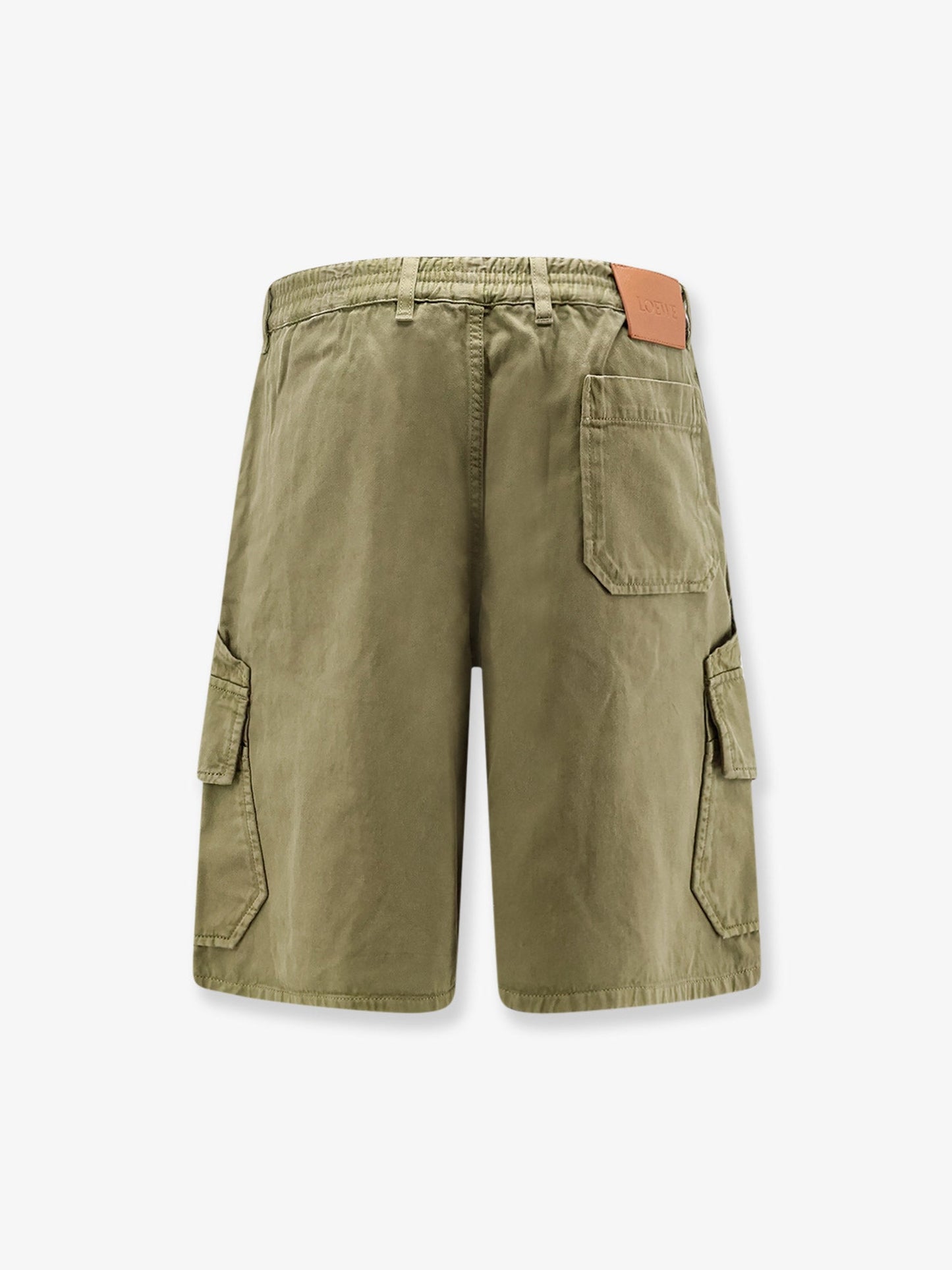 Loewe Men Paulas Ibiza Cotton Cargo Bermuda Shorts LOEWE