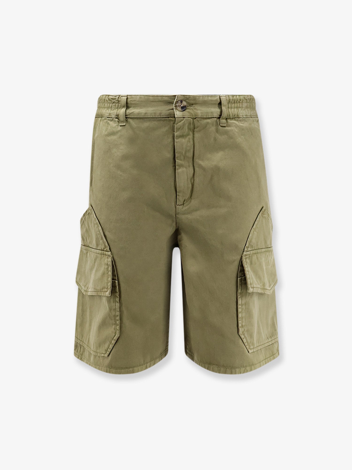 Loewe Men Paulas Ibiza Cotton Cargo Bermuda Shorts LOEWE