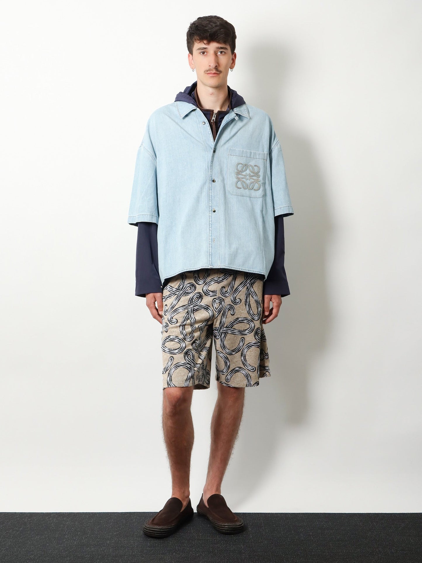 Loewe Men Paula's Ibiza - Terrycloth Shorts With Iconic Print LOEWE