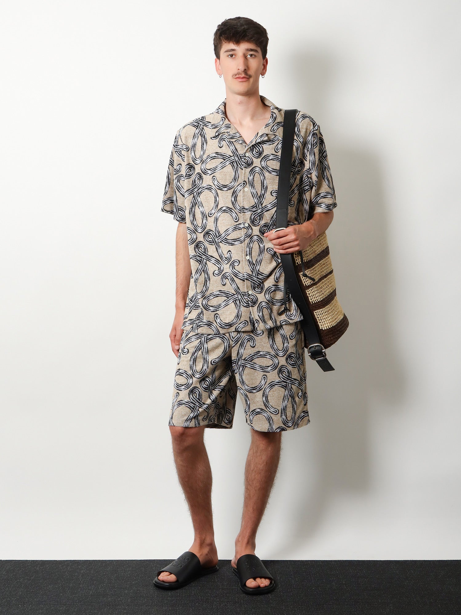 Loewe Men Paula's Ibiza - Terrycloth Shirt With Iconic Print LOEWE